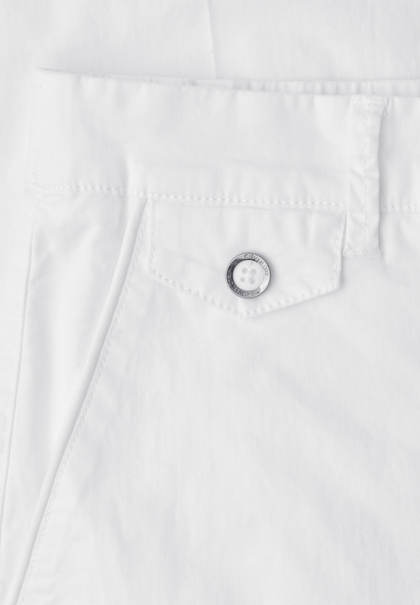 Street One - Chino Hose im Casual Fit - Farbe: off white