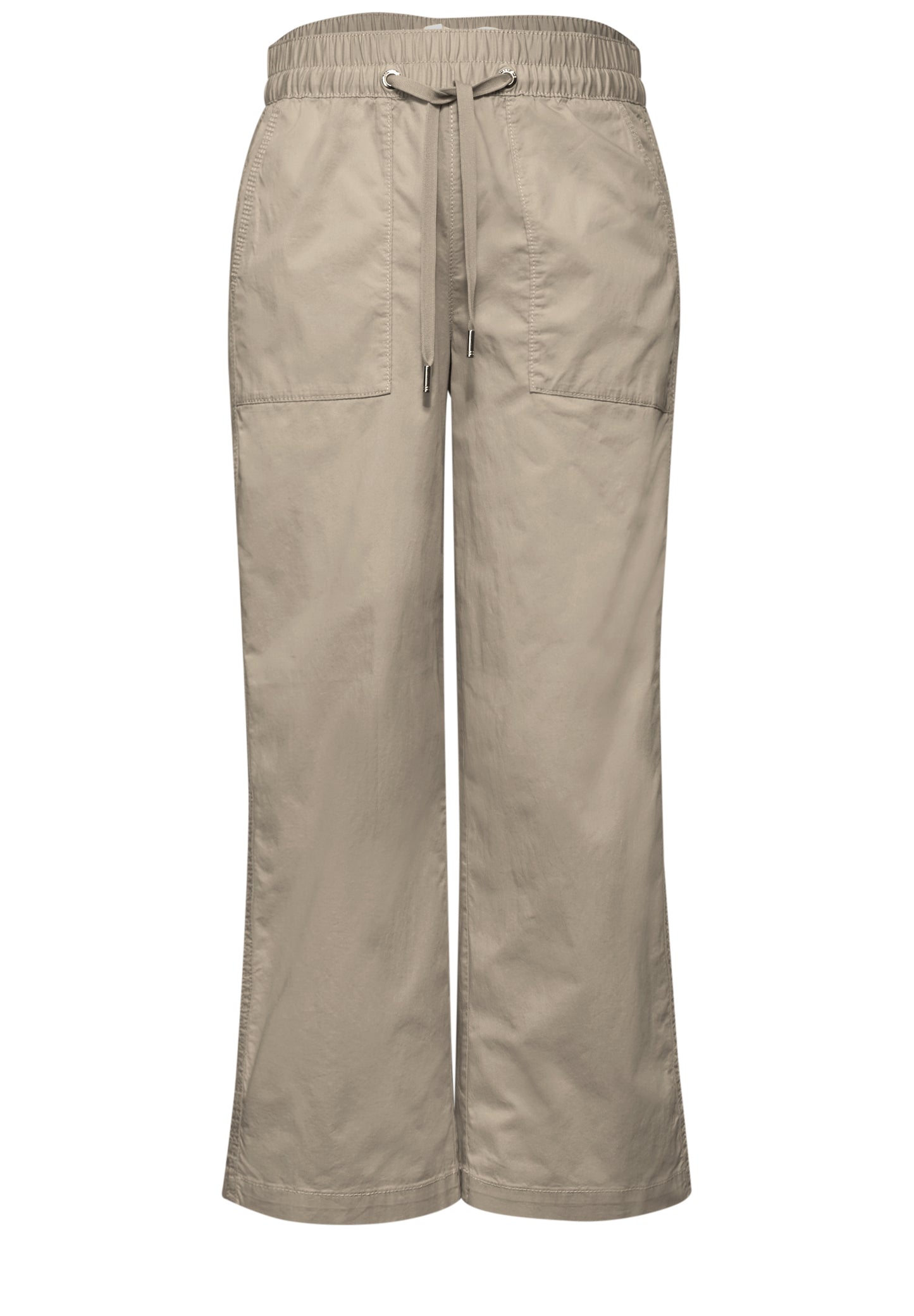 Street One - Straight Leg Hose in Hose Papertouchware - Farbe: cobble stone