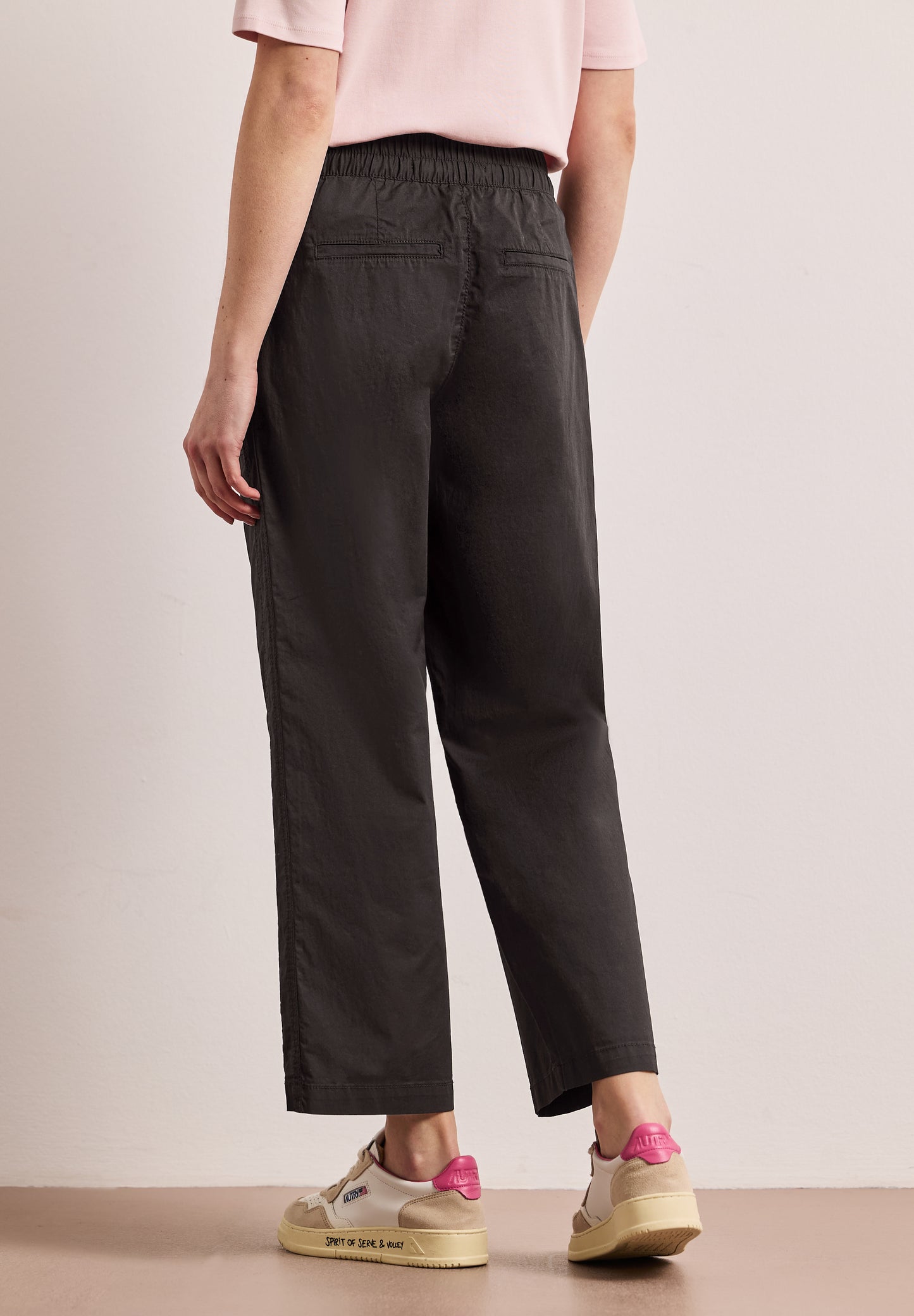 Street One - Straight Leg Hose in Hose Papertouchware - Farbe: deep earth