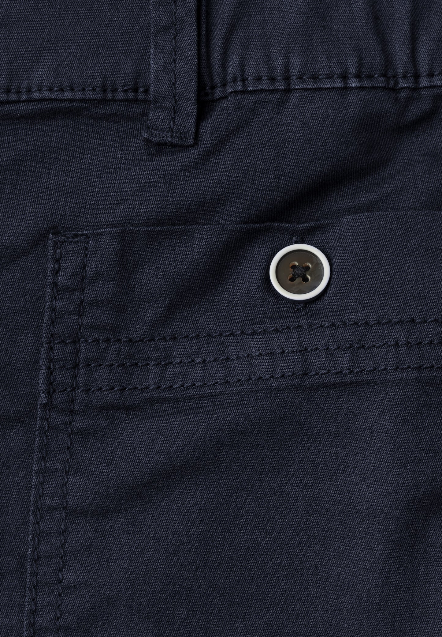 Street One - Straight Leg Bermuda mit Turn-Up - Farbe: shadowed navy