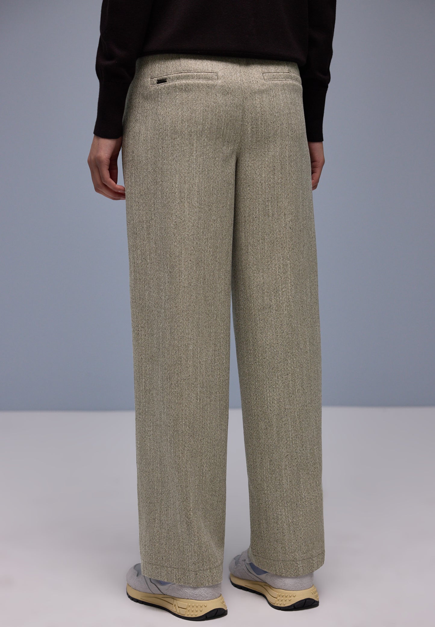 Street One - Straight Leg Hose - Farbe: cotton beige