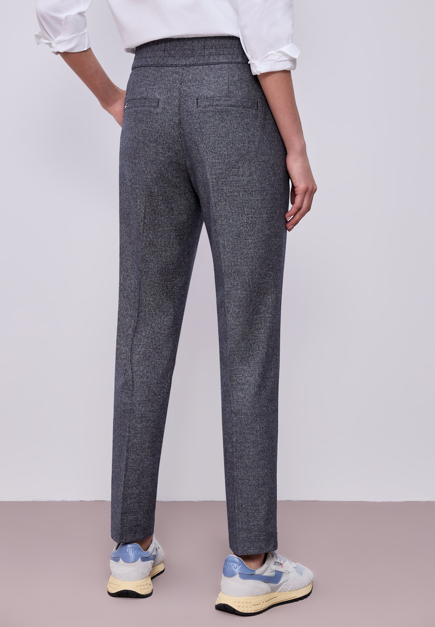 Street One - Melange Hose - Farbe: shadowed navy