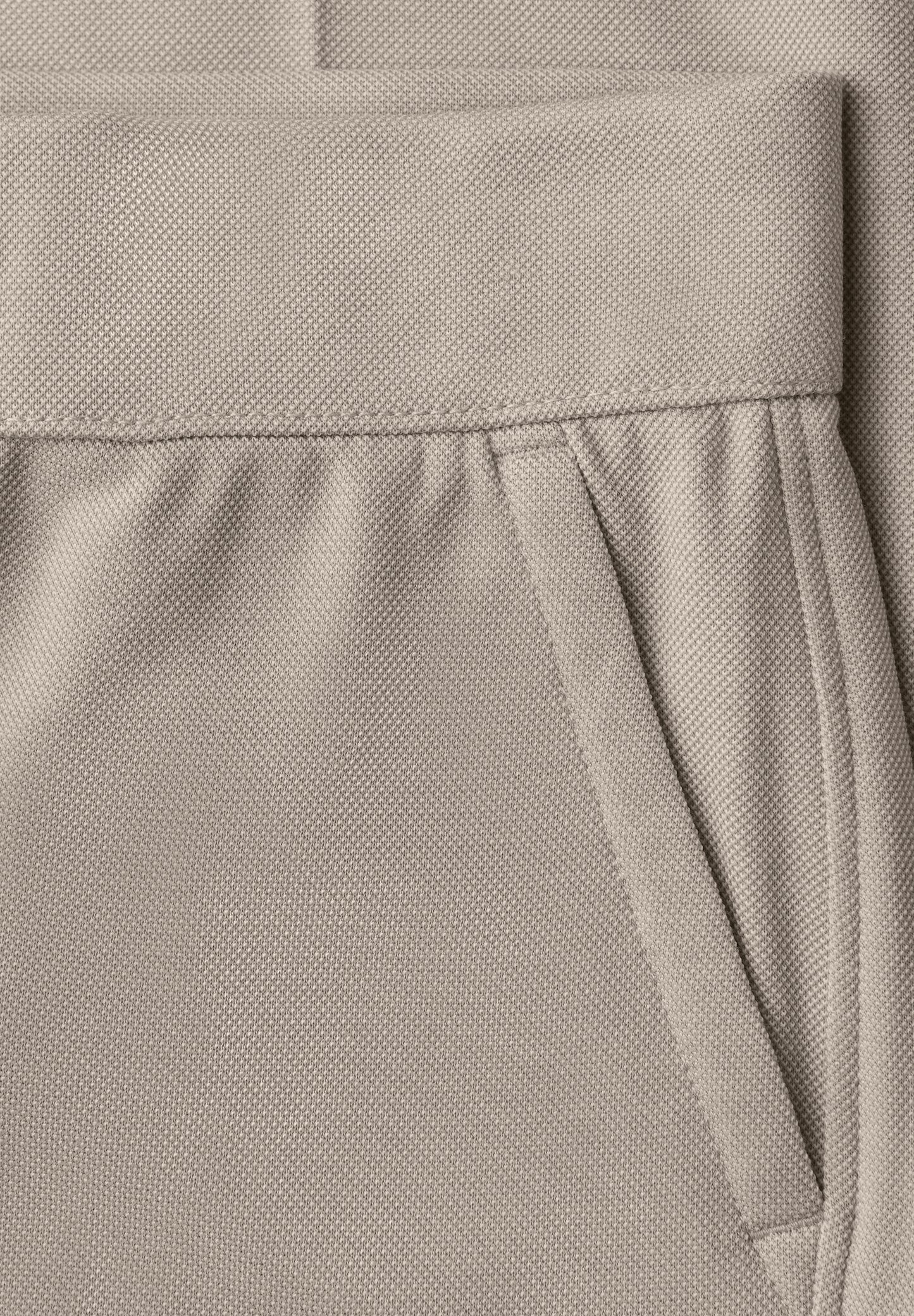 Street One - High Waist Wide Leg Hose im Casual Fit - Farbe: cobble stone