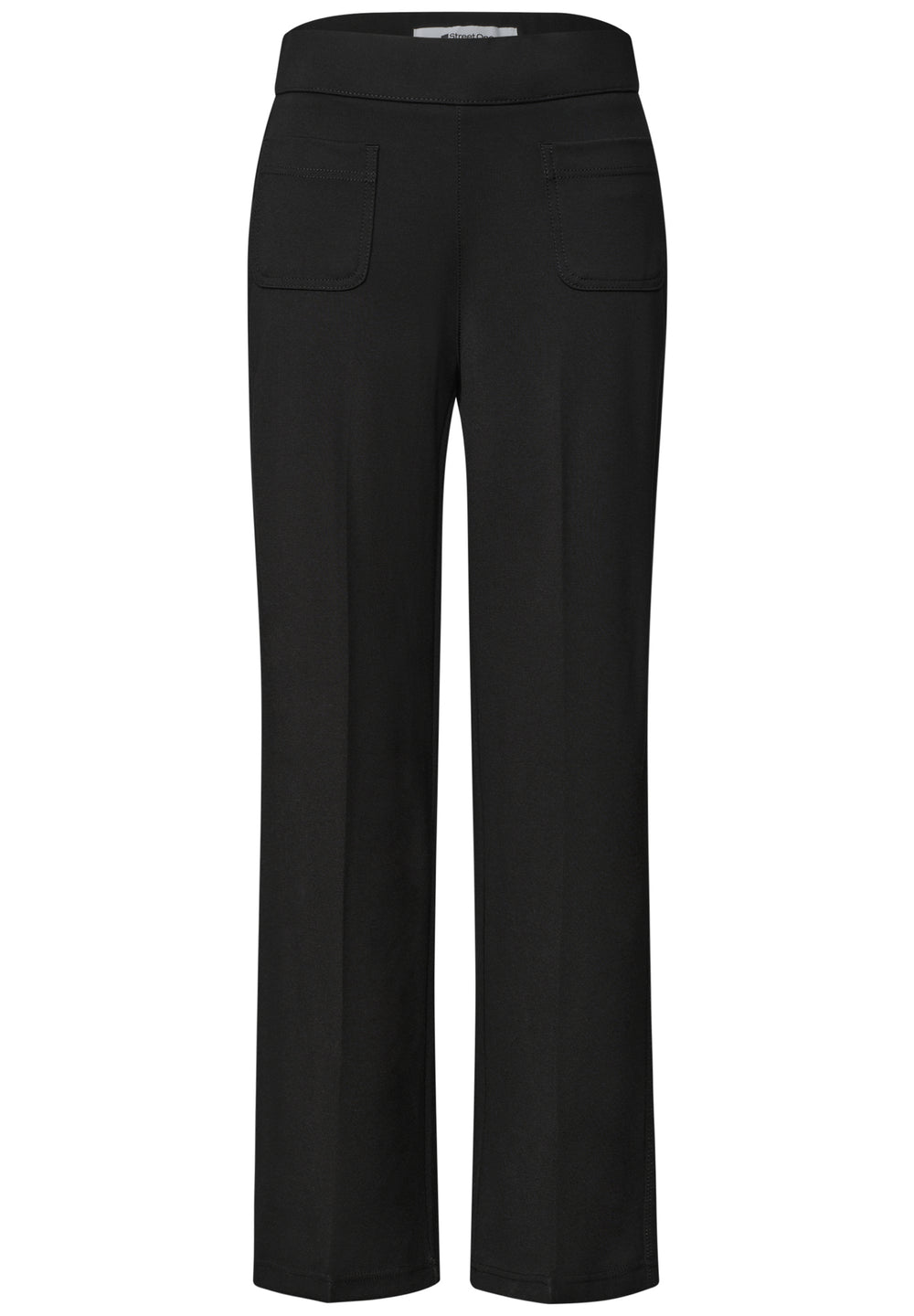 Detailansicht der Street One High Waist Jerseyhose