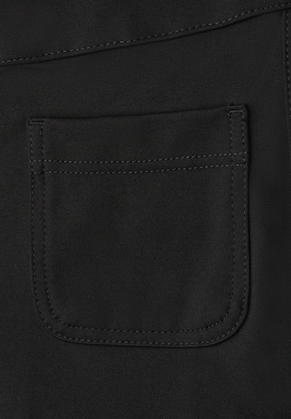 Schwarze Street One Jerseyhose im Casual Fit