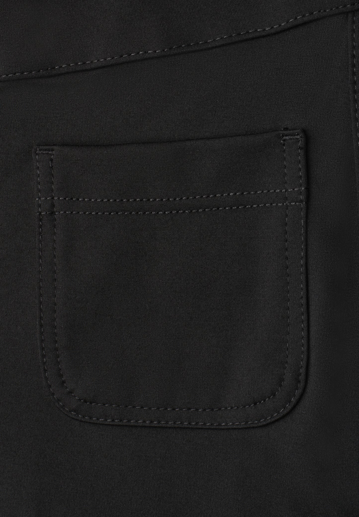 Street One - High Waist Straight Leg Hose im Casual Fit - Farbe: Black