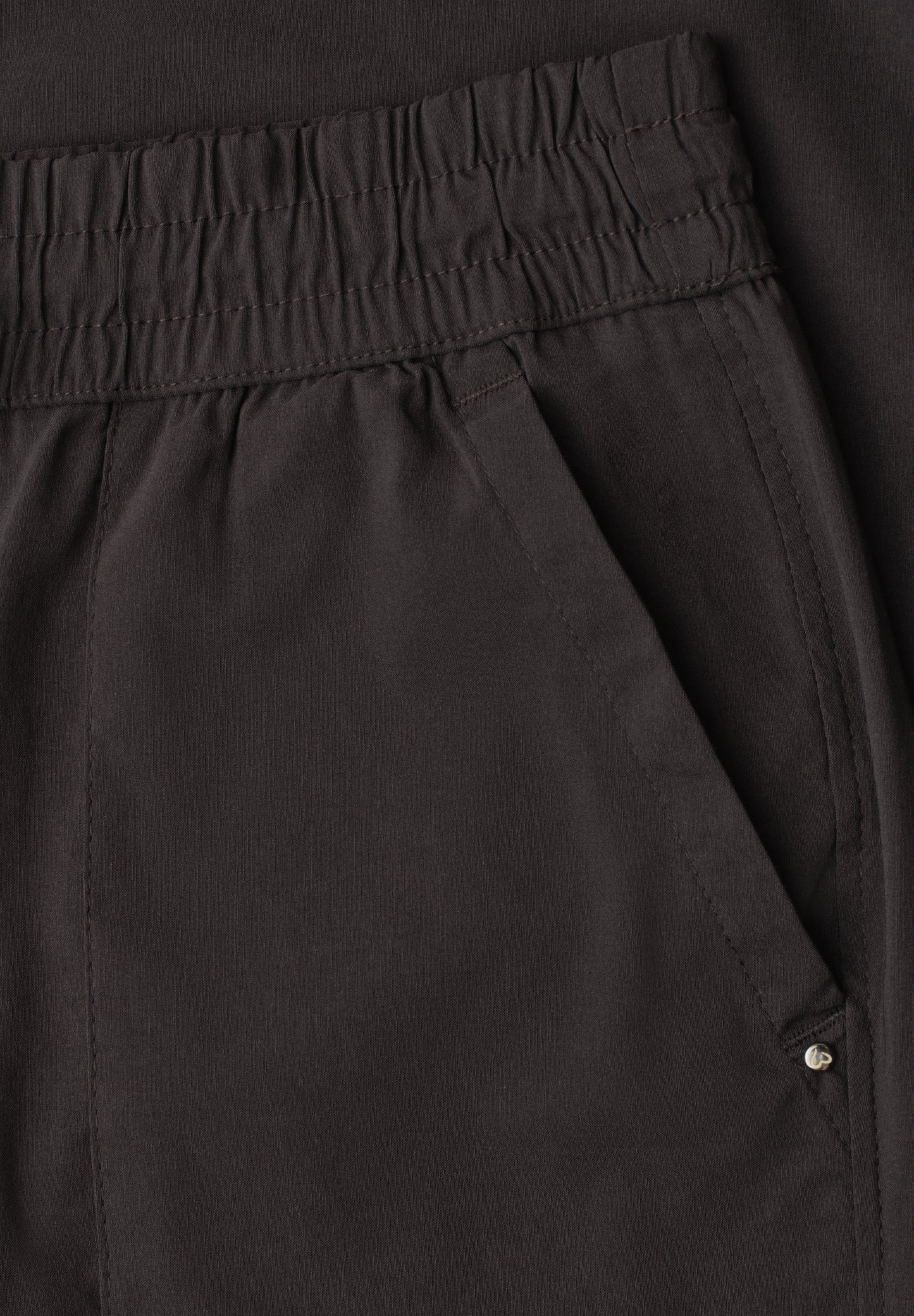 Street One - Straight Leg Hose im Casual Fit mit Turn-Up - Farbe: black coffee
