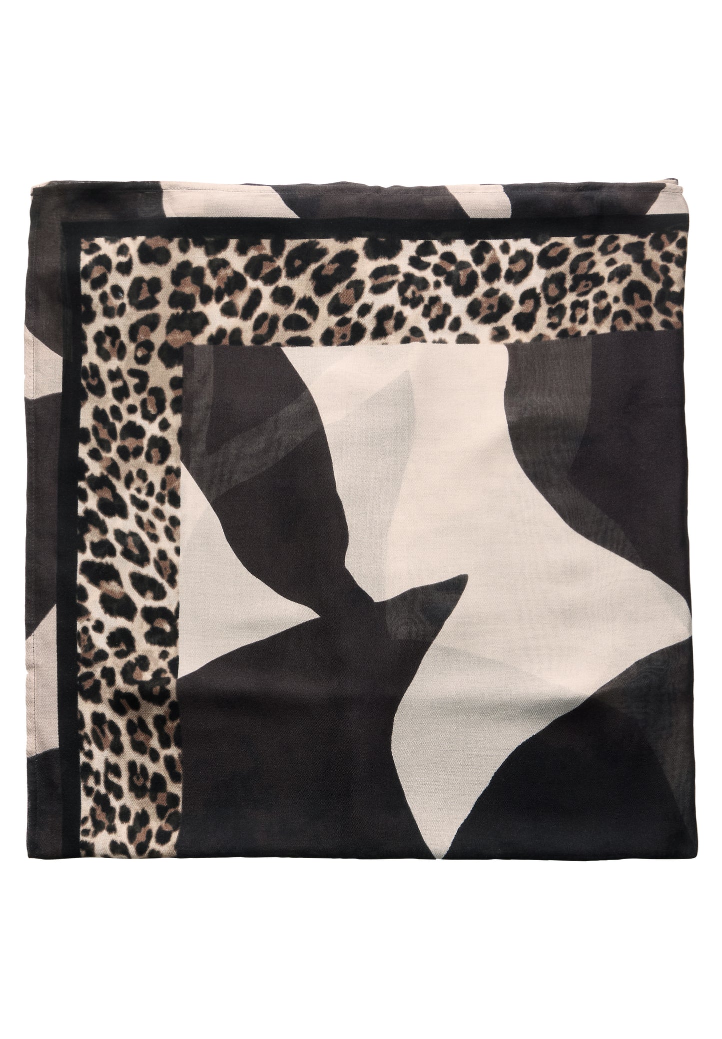 Street One Gemustertes Tuch - Farbe: Black
