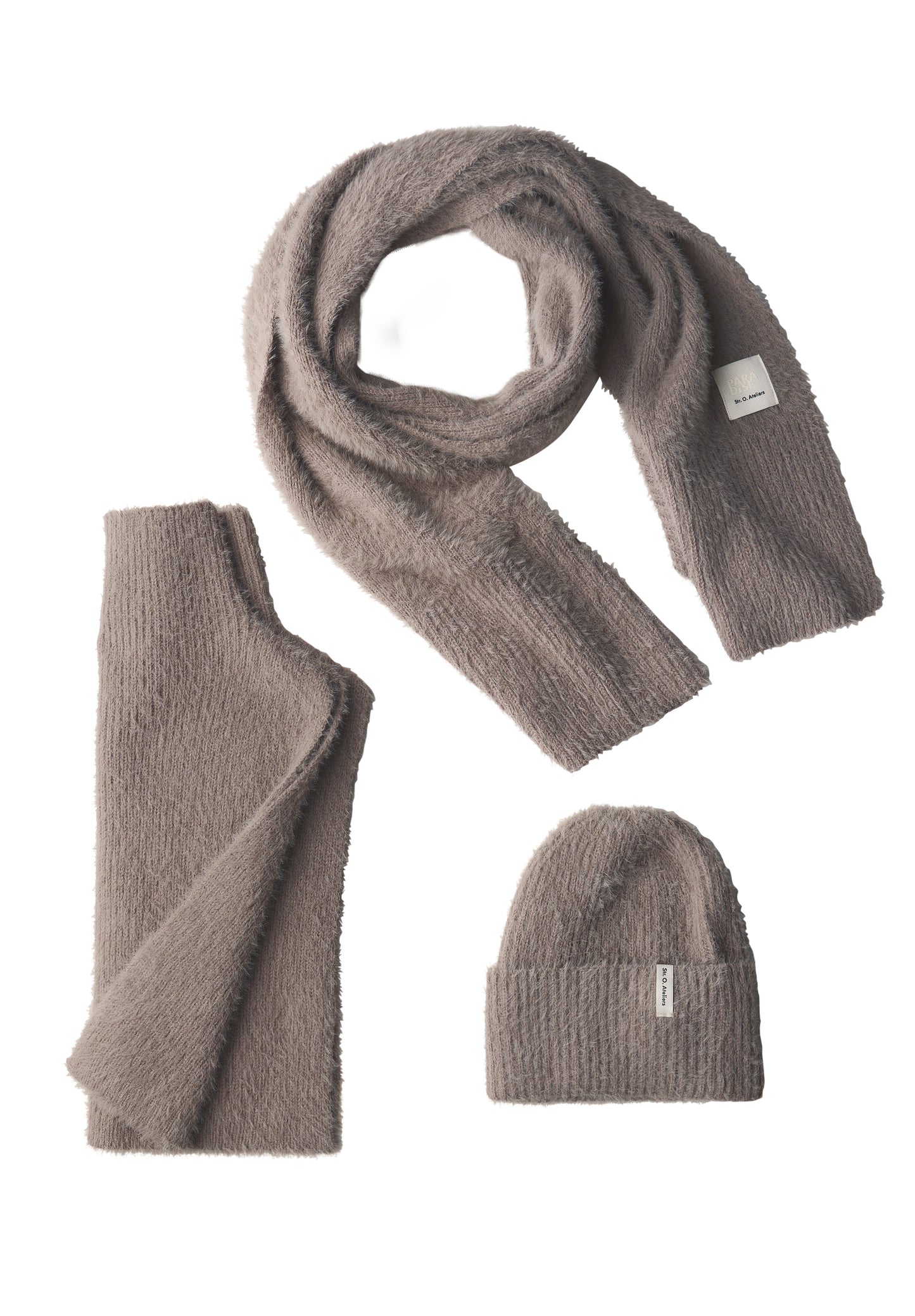 Street One Federgarn Beanie - Farbe: Sandy Mocca Mel.