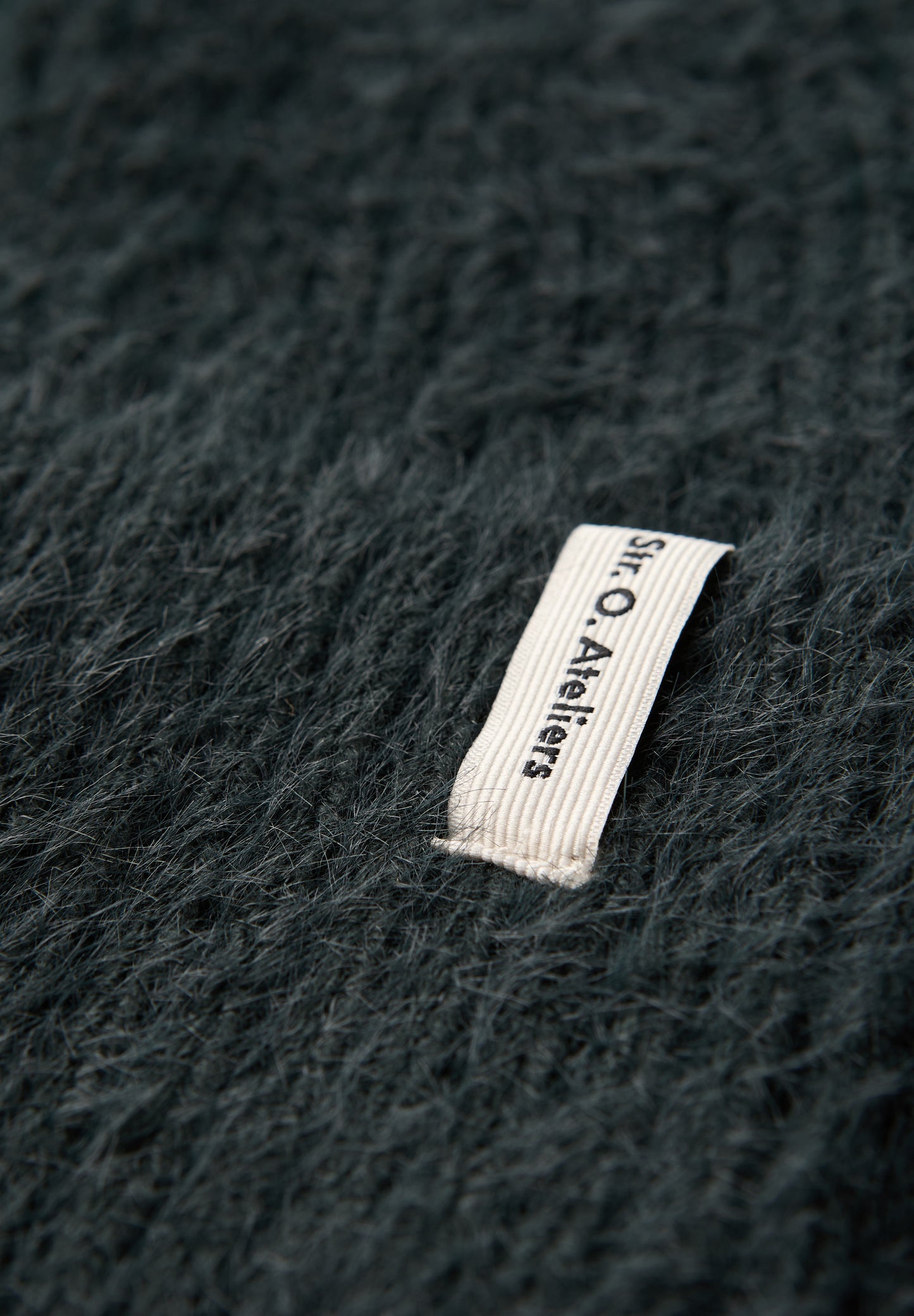 Street One Federgarn Beanie - Farbe: juniper green mel.