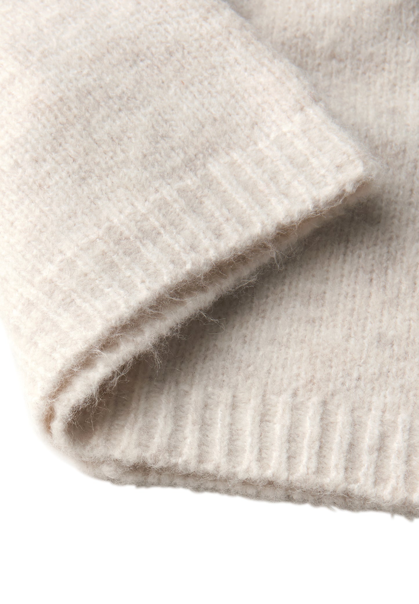 Street One Feinstrick Beanie - Farbe: oak beige melange