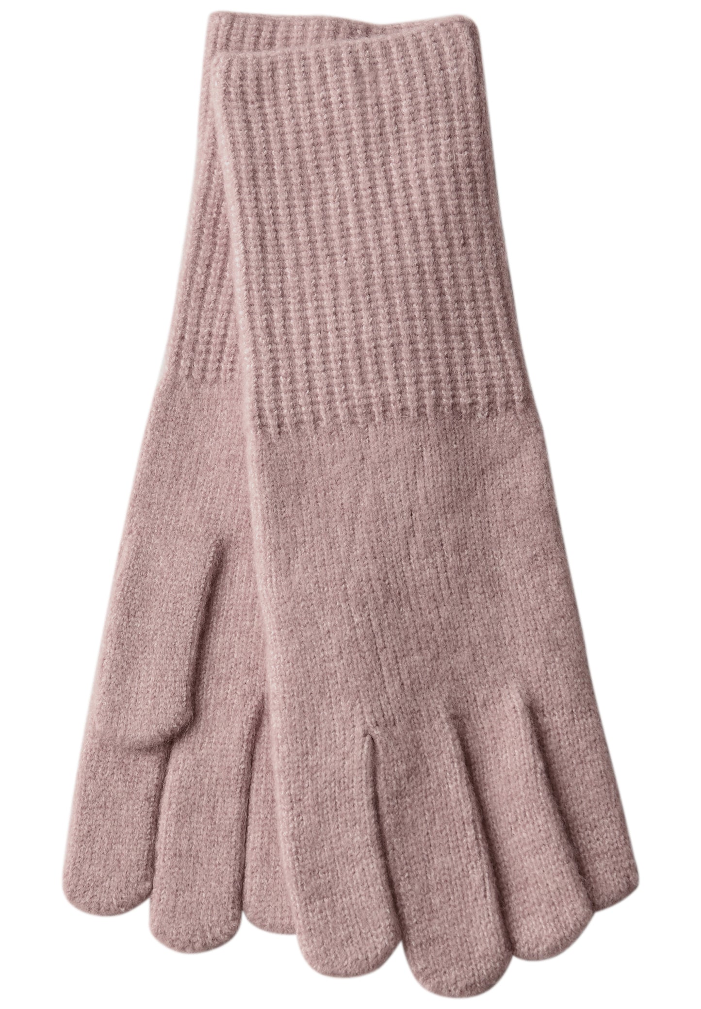 Street One Feinstrickhandschuhe - Farbe: rosewood pink melange