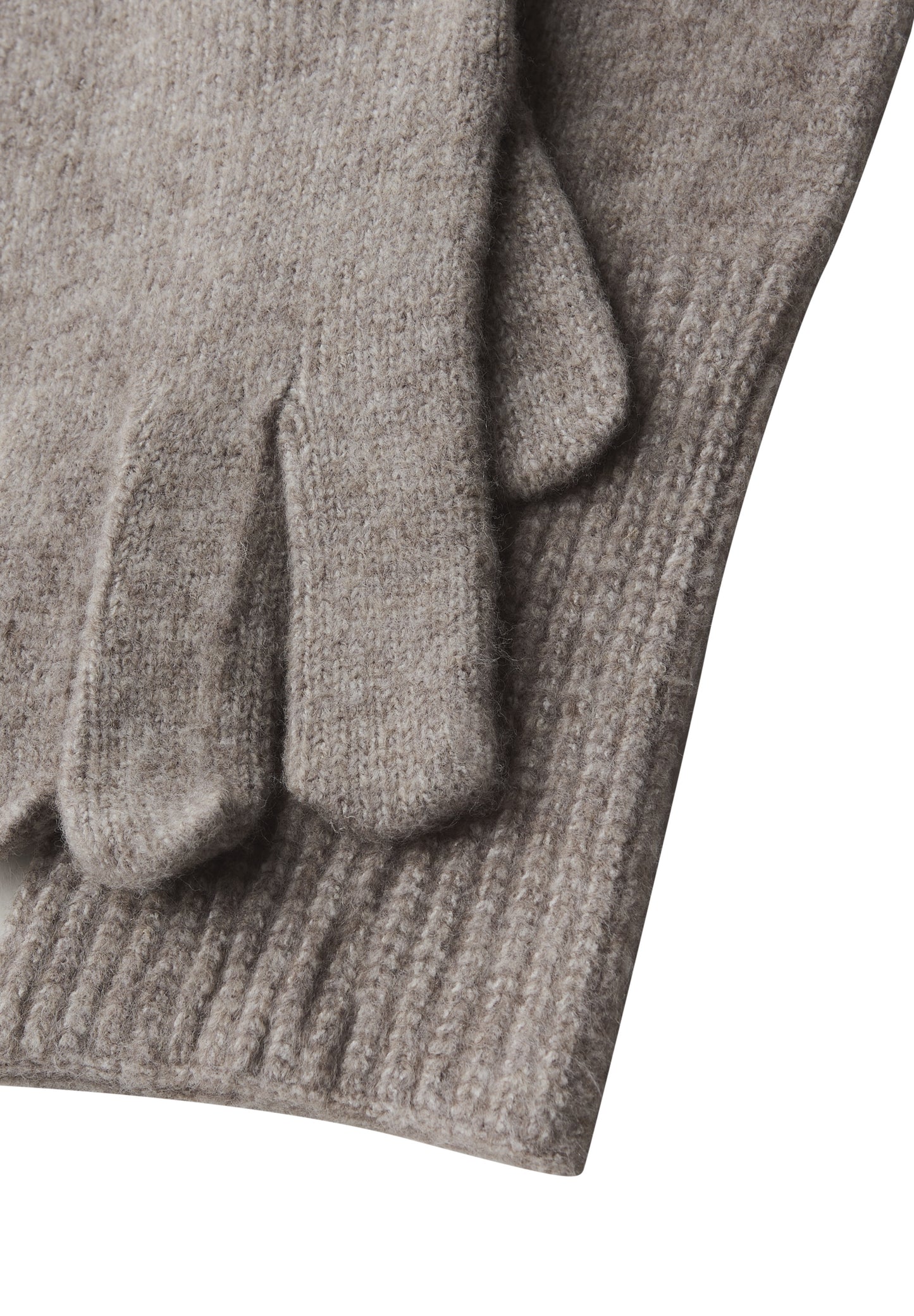 Street One Feinstrickhandschuhe - Farbe: Sandy Mocca Mel.