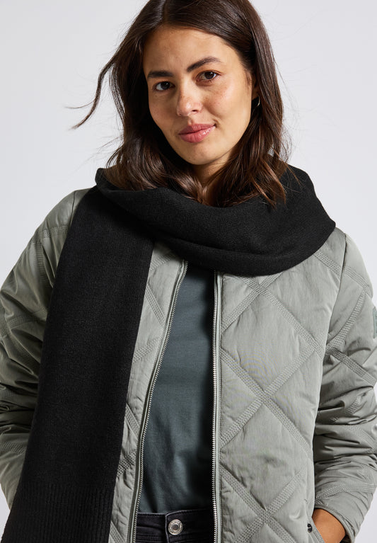 Street One Langer Schal - Farbe: Black