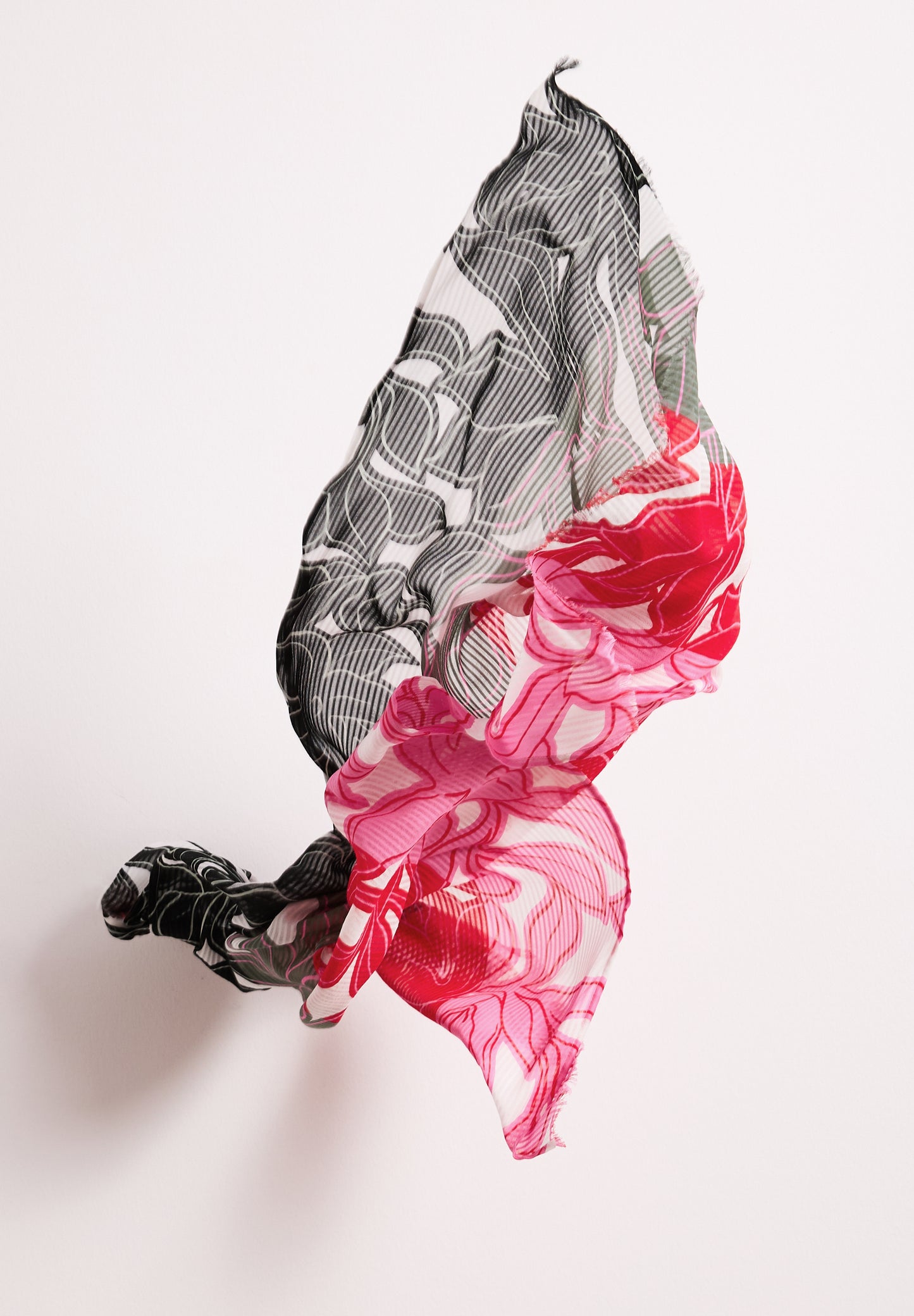 Street One - Schal mit floralem Muster - Farbe: multicolor
