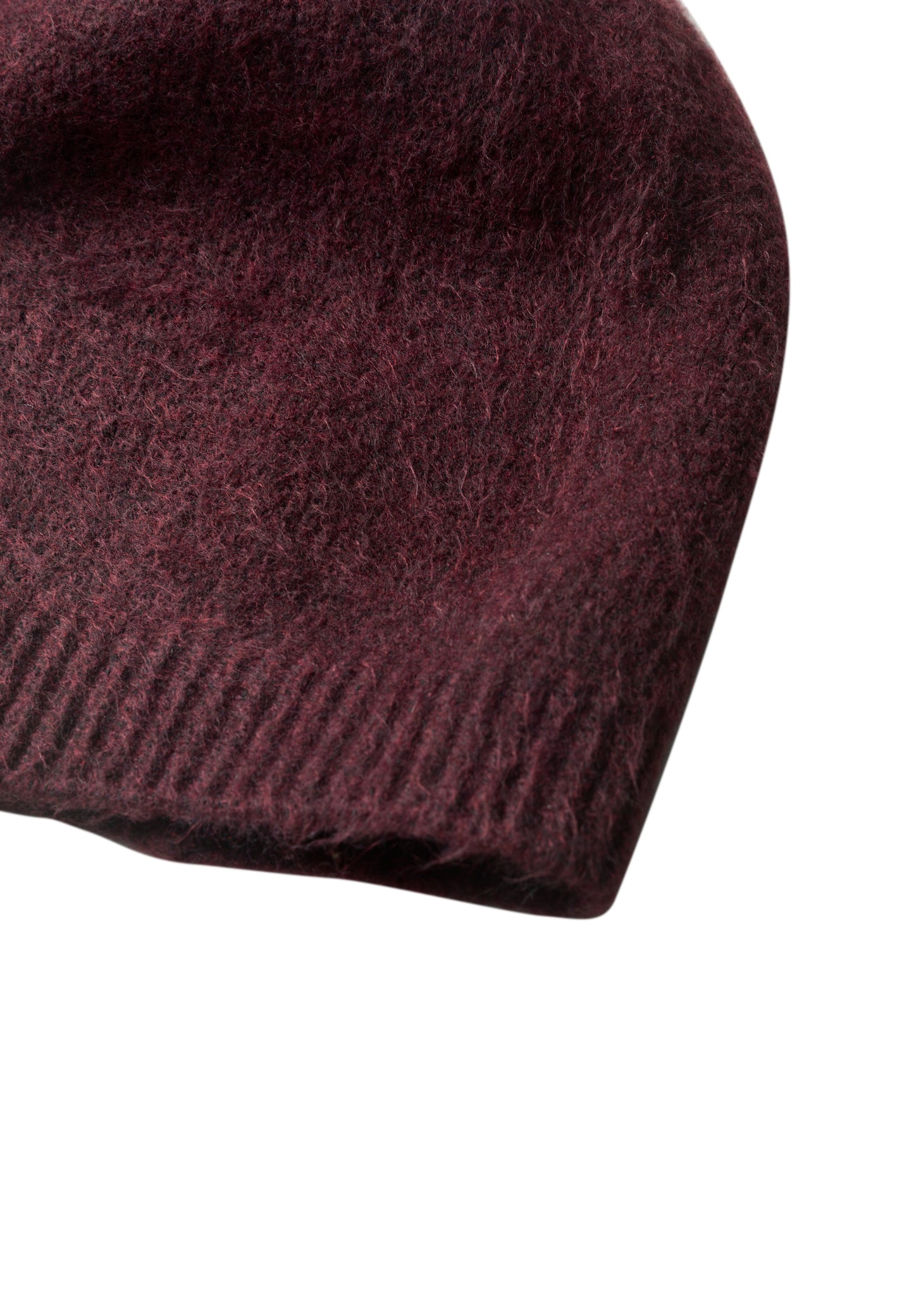 Street One - Feinstrick Beanie in Unifarbe - Farbe: rustic rouge mel.
