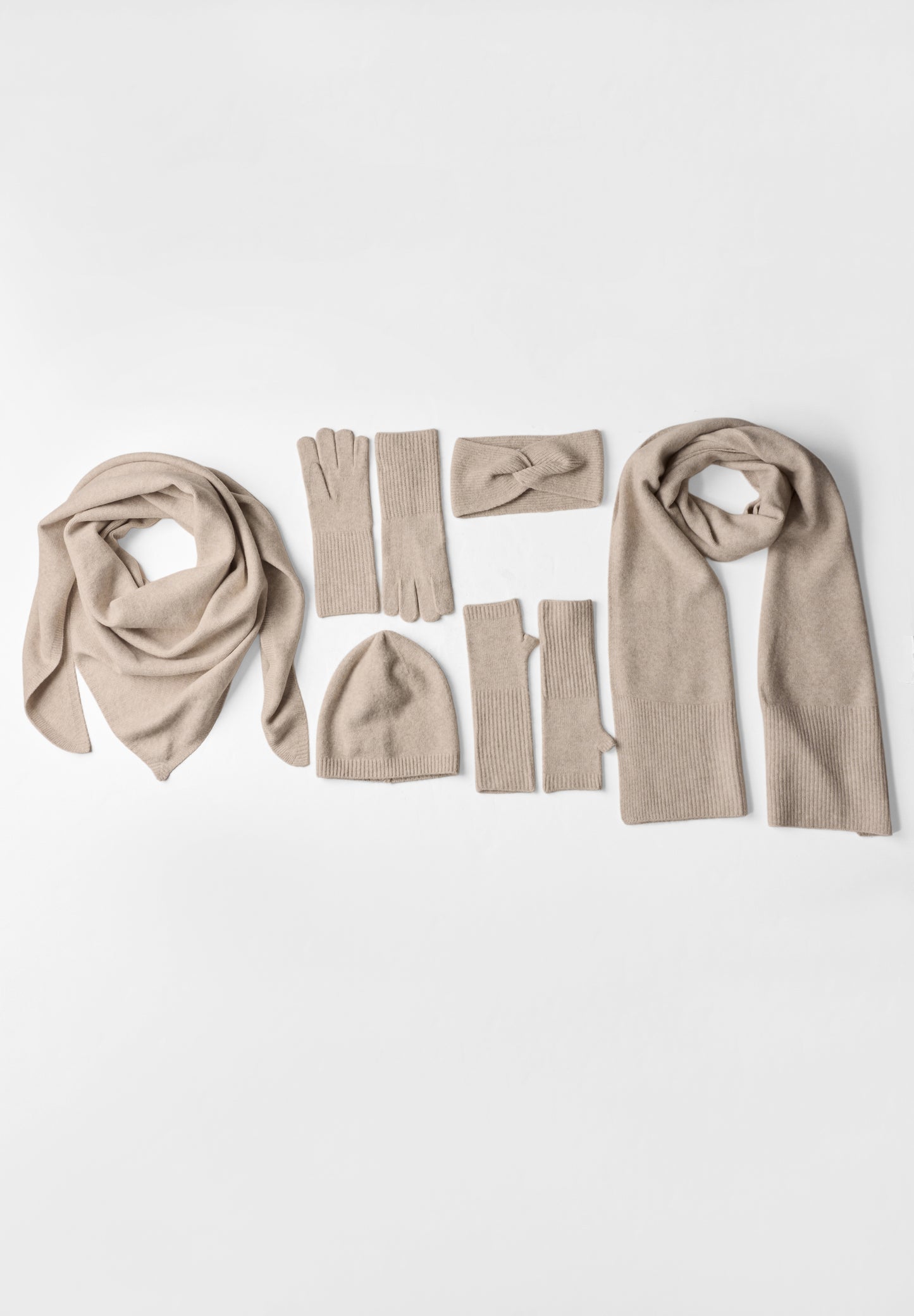 Street One - Langer Feinstrickschal in Unifarbe - Farbe: Soft Sand Mel.