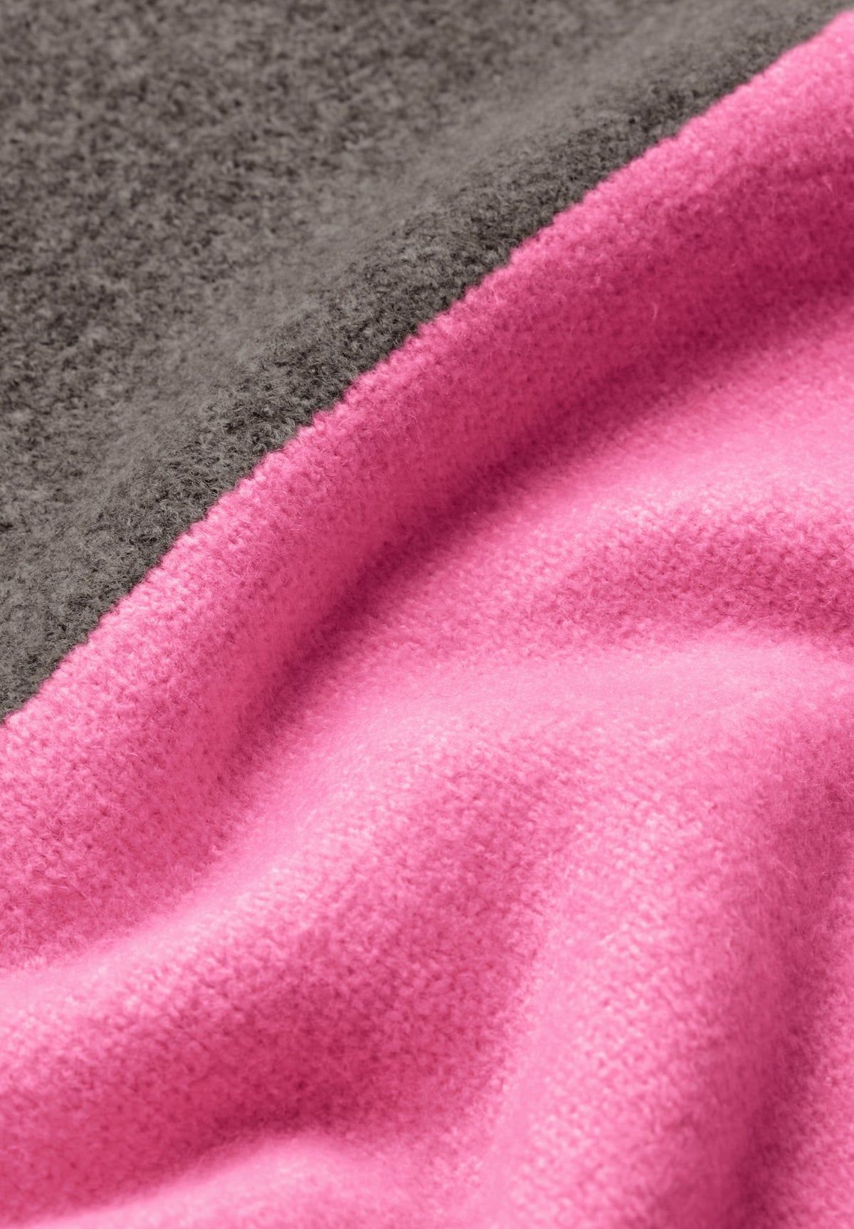 Street One - Feinstrick Schal im Colorblock-Look - Farbe: warm blush