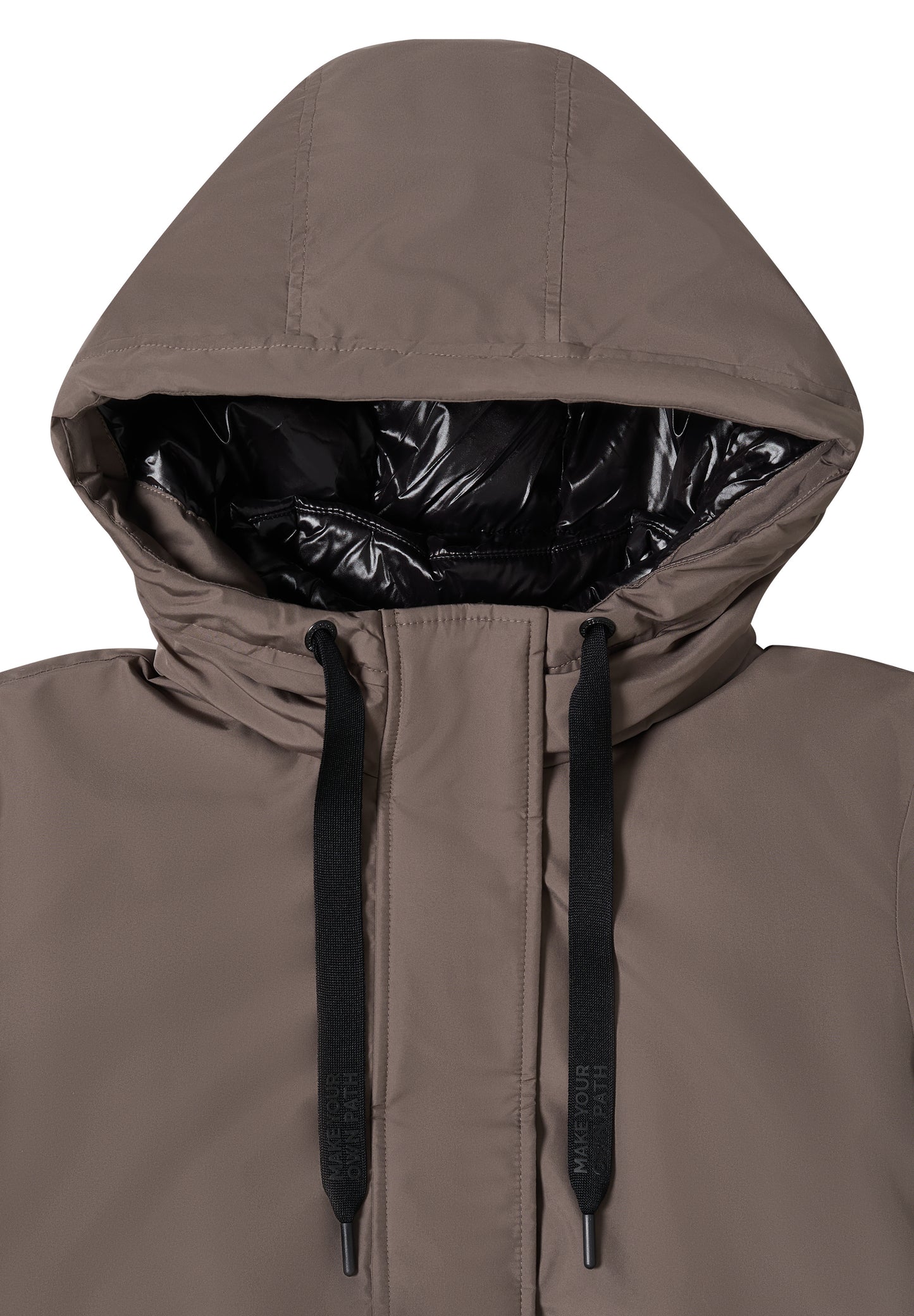 CECIL Sportiver Parka - Farbe: mushroom taupe