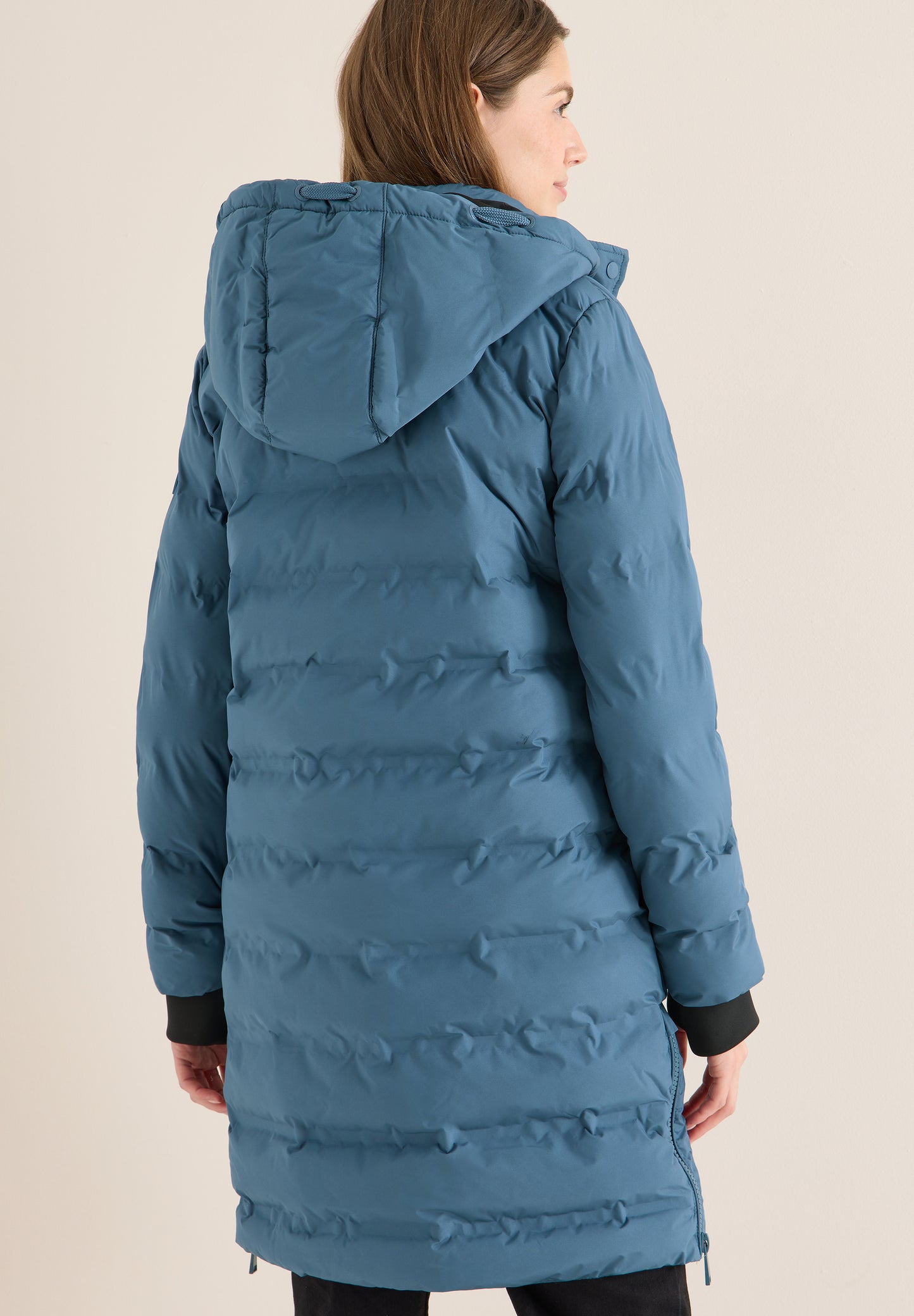 CECIL langer Mantel Parka - Farbe: moonstone blue