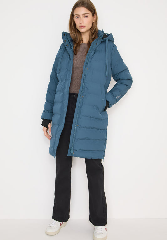 CECIL langer Mantel Parka - Farbe: moonstone blue