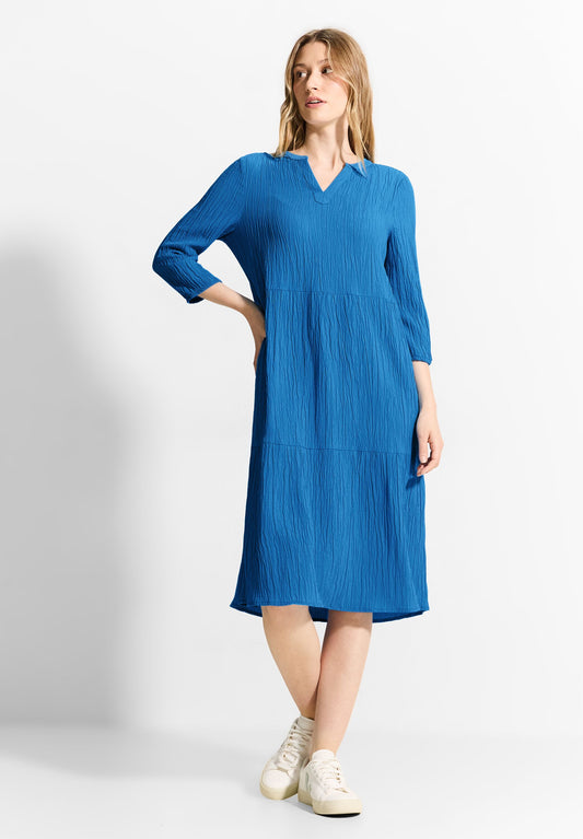 CECIL - Tunika Kleid mit Struktur - azure blue
