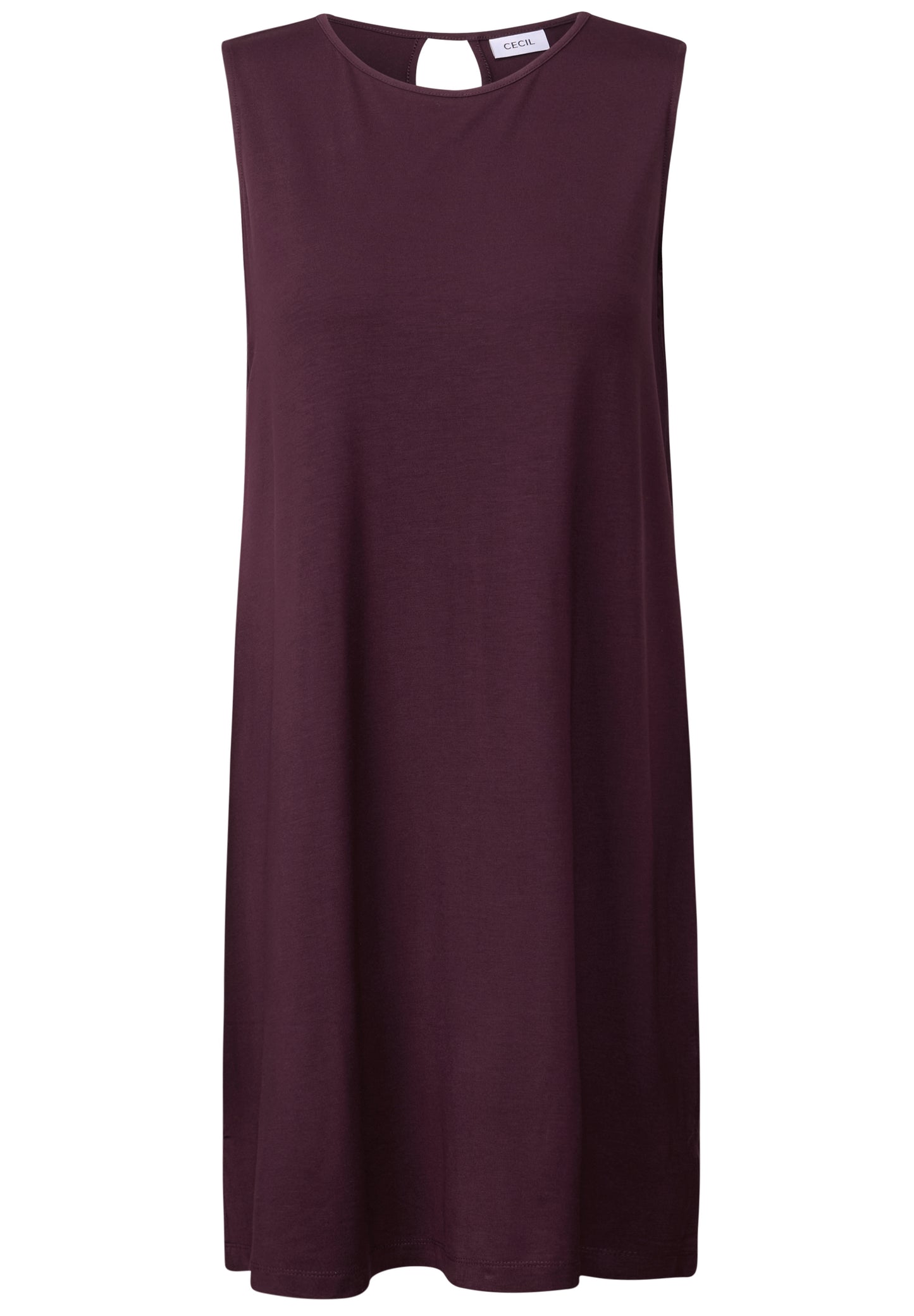 CECIL Jersey-Kleid - Farbe: mulberry red