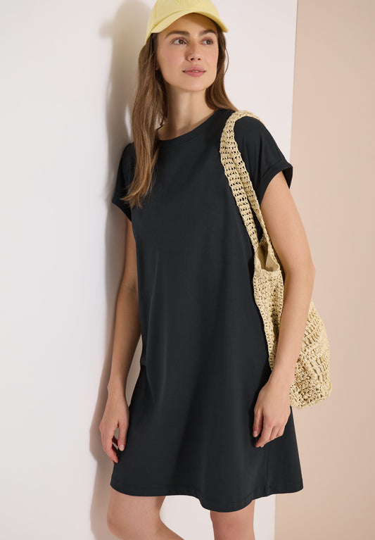 CECIL - Knielanges Kleid aus Jersey - Farbe: palm breeze green