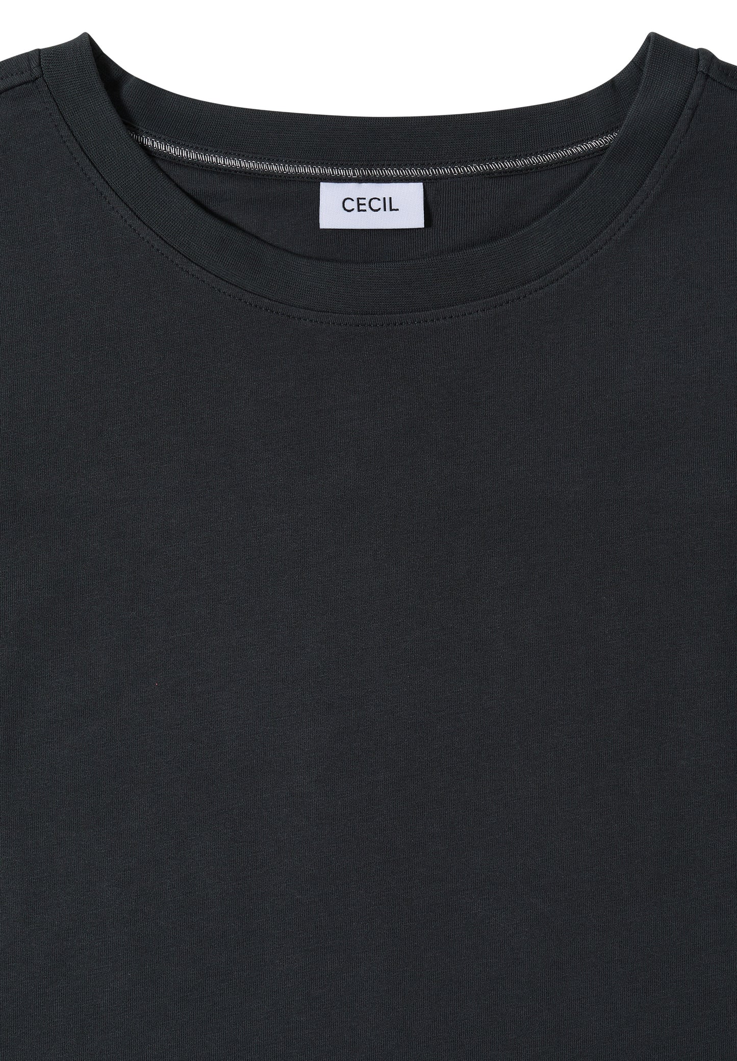 CECIL - Knielanges Kleid aus Jersey - Farbe: palm breeze green
