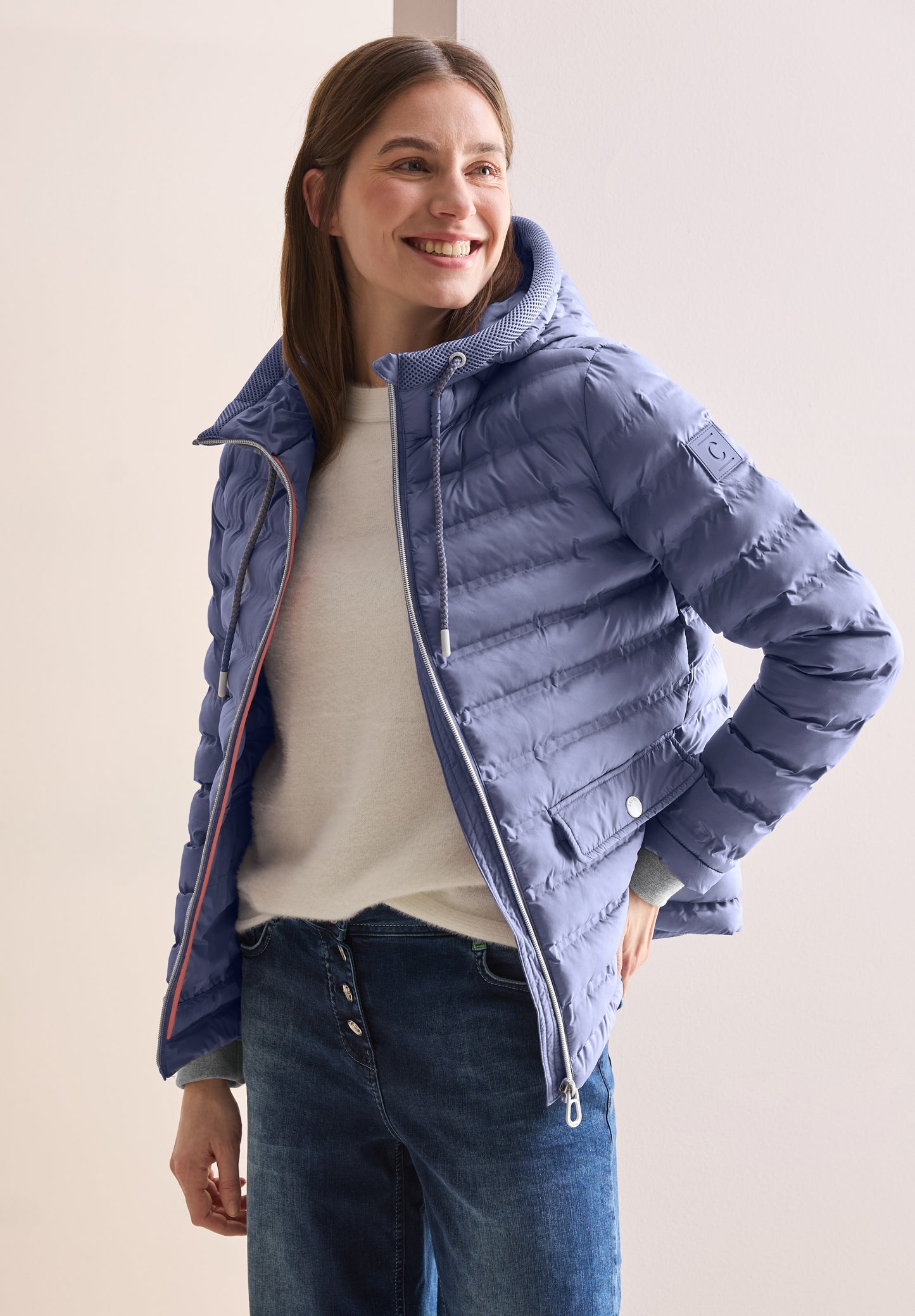 CECIL Jacke mit Kapuze - Farbe: lavender haze