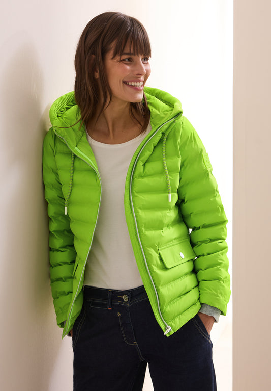 CECIL Damen Jacke gefüttert - Farbe: lime grün