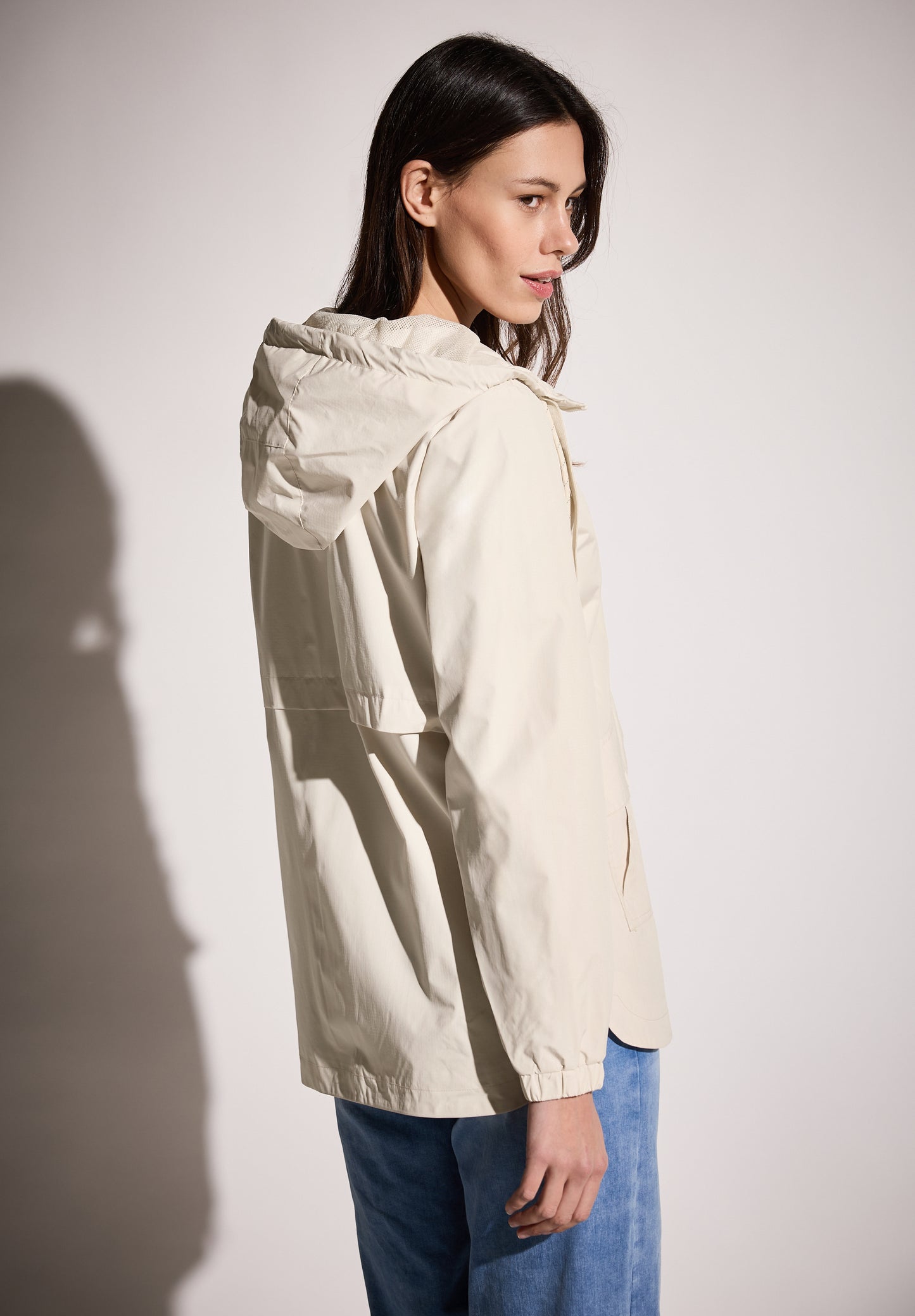 CECIL Windbreaker Jacke - Farbe: beige meringues