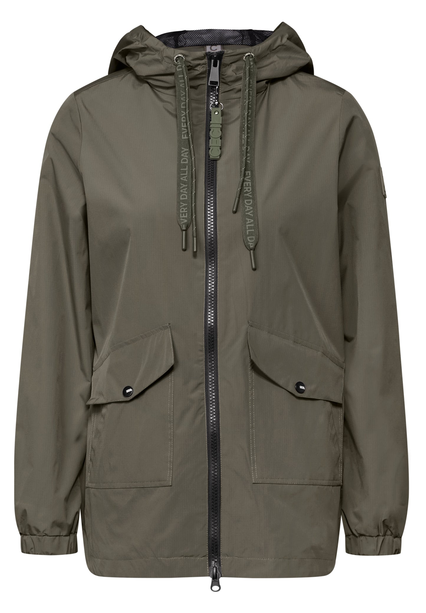 CECIL Windbreaker Jacke - Farbe: khaki grün