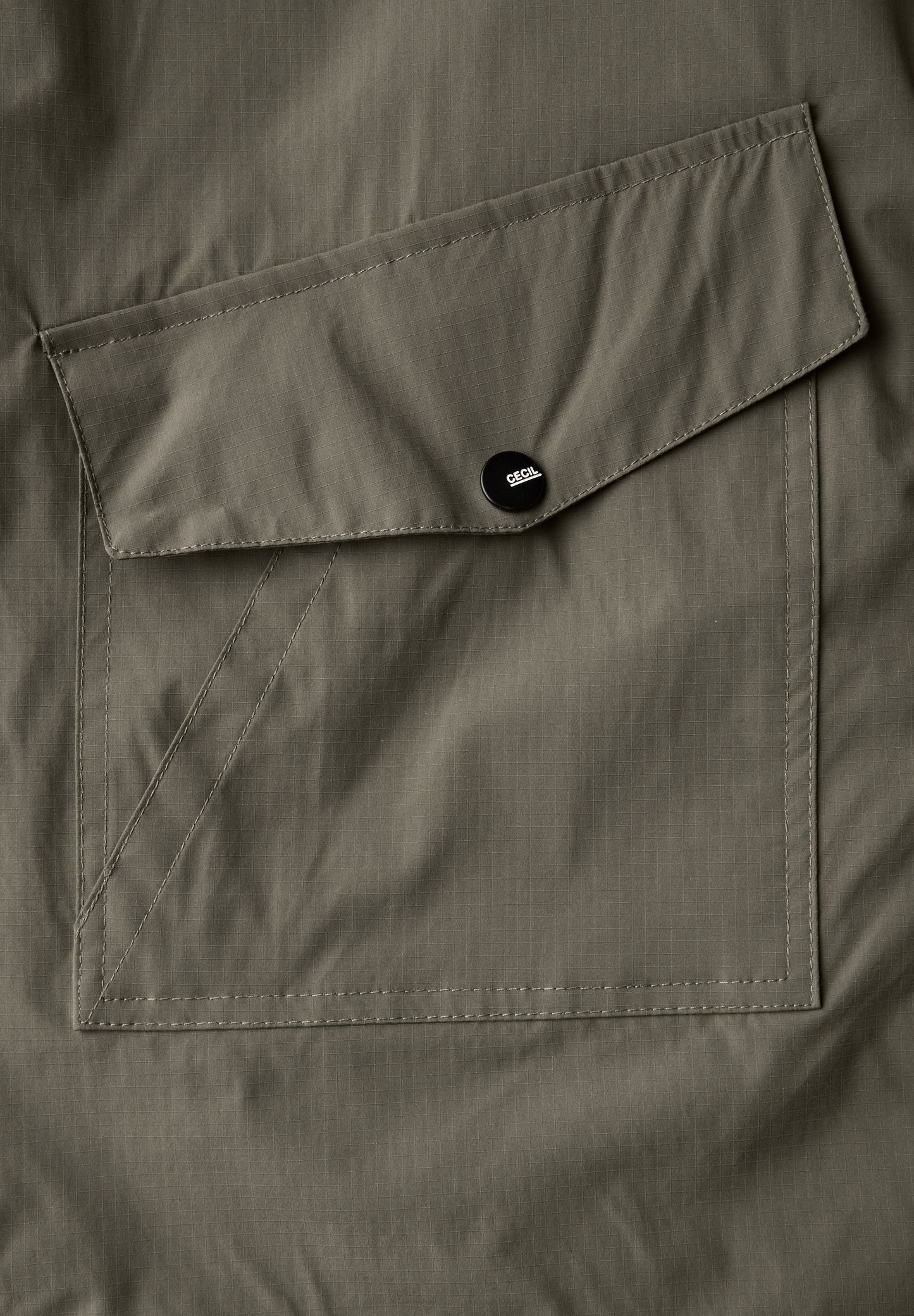 CECIL Windbreaker Jacke - Farbe: khaki grün