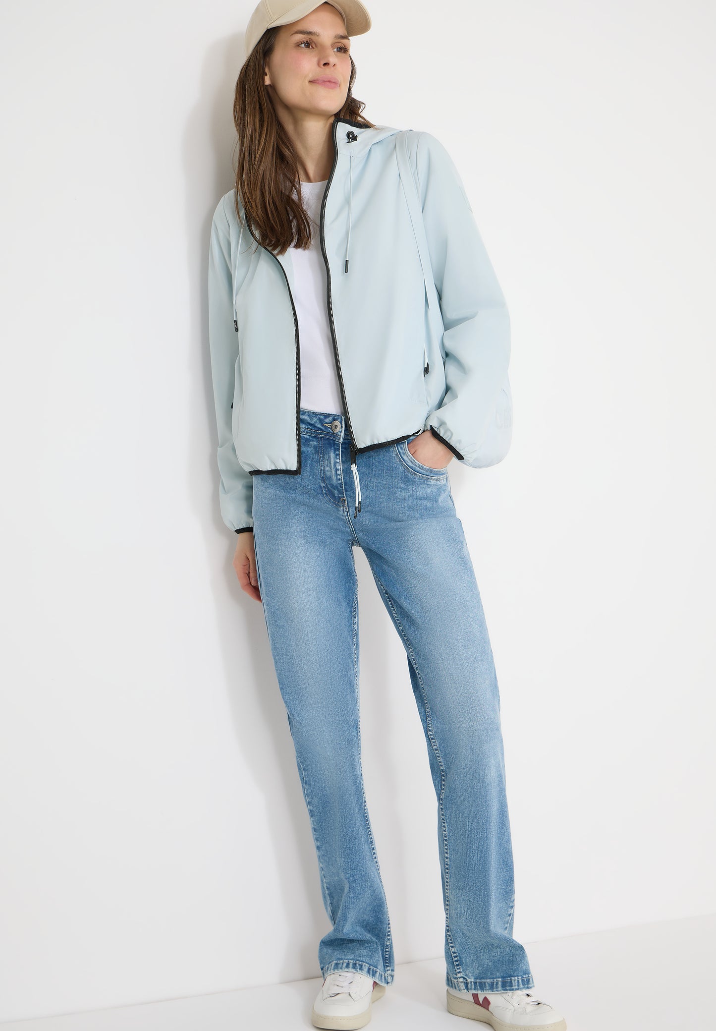 CECIL Damen Übergangsjacke - Blau