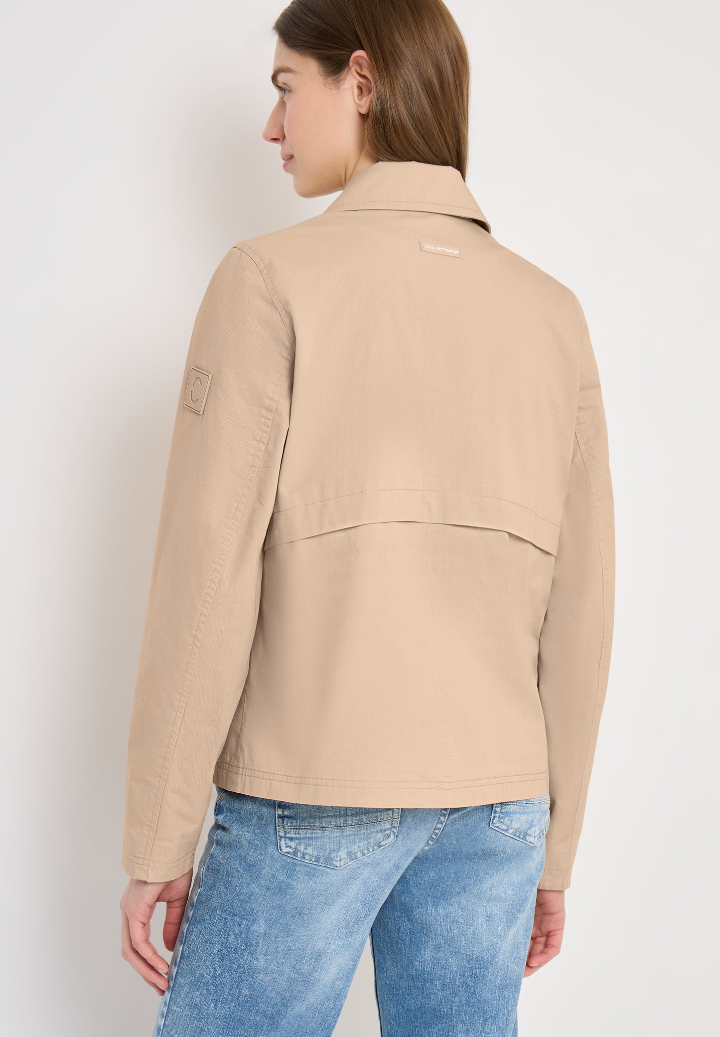 CECIL - Trenchcoat in verkürzte Passform - Farbe: crispy camel