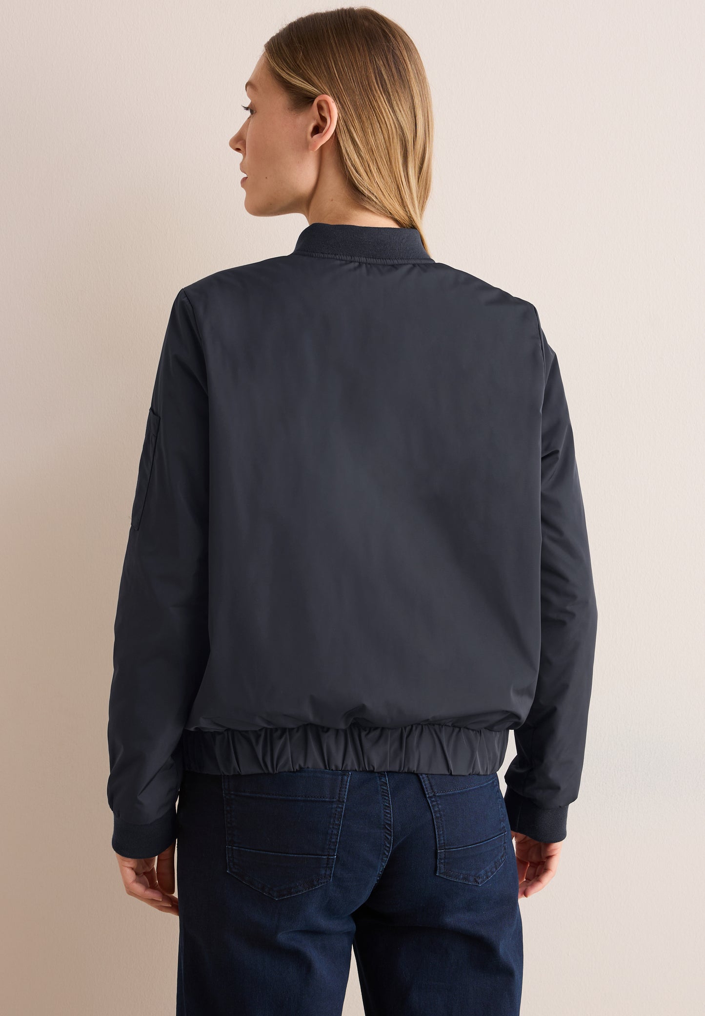 CECIL Blouson mit Knopfleiste - Farbe: dark navy blue