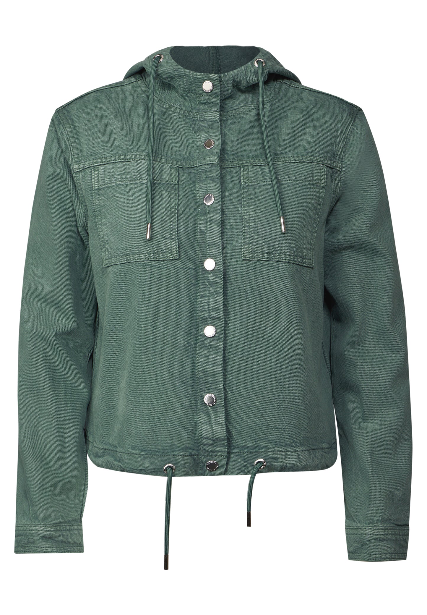 CECIL Overshirt mit Kapuze - Farbe: dark balmy khaki
