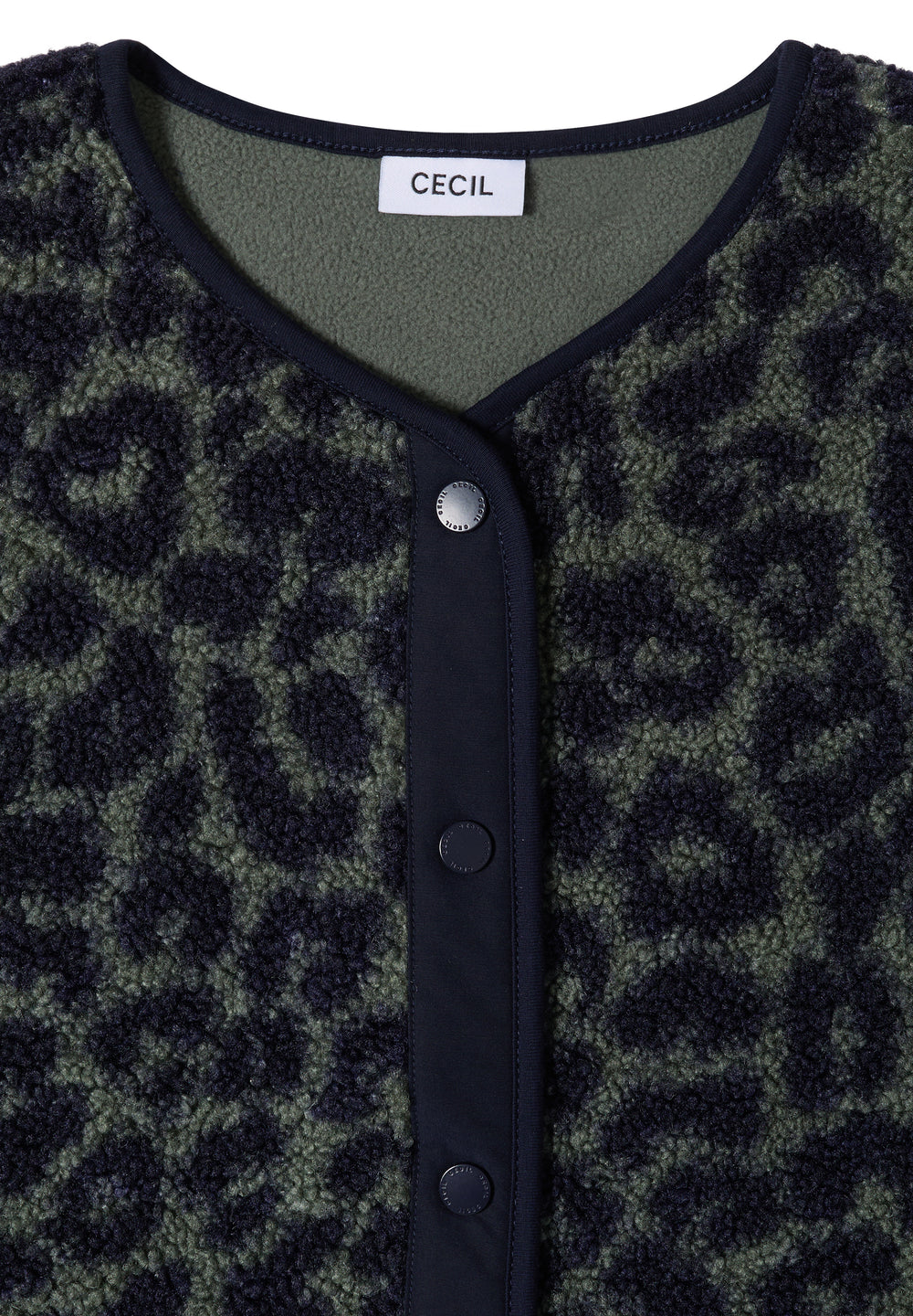 Softshelldetails der CECIL Leo-Teddy-Weste
