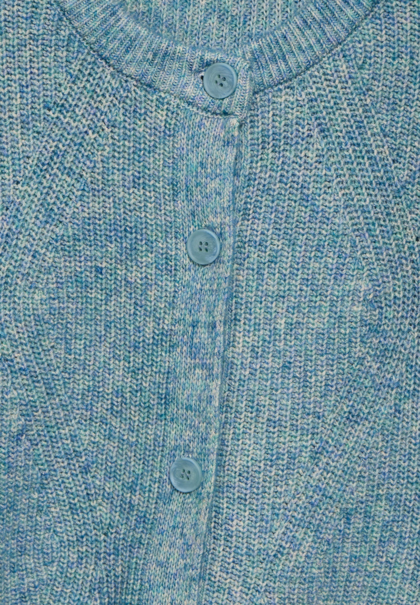 CECIL Grobstrick- Cardigan - Farbe: aqua melange