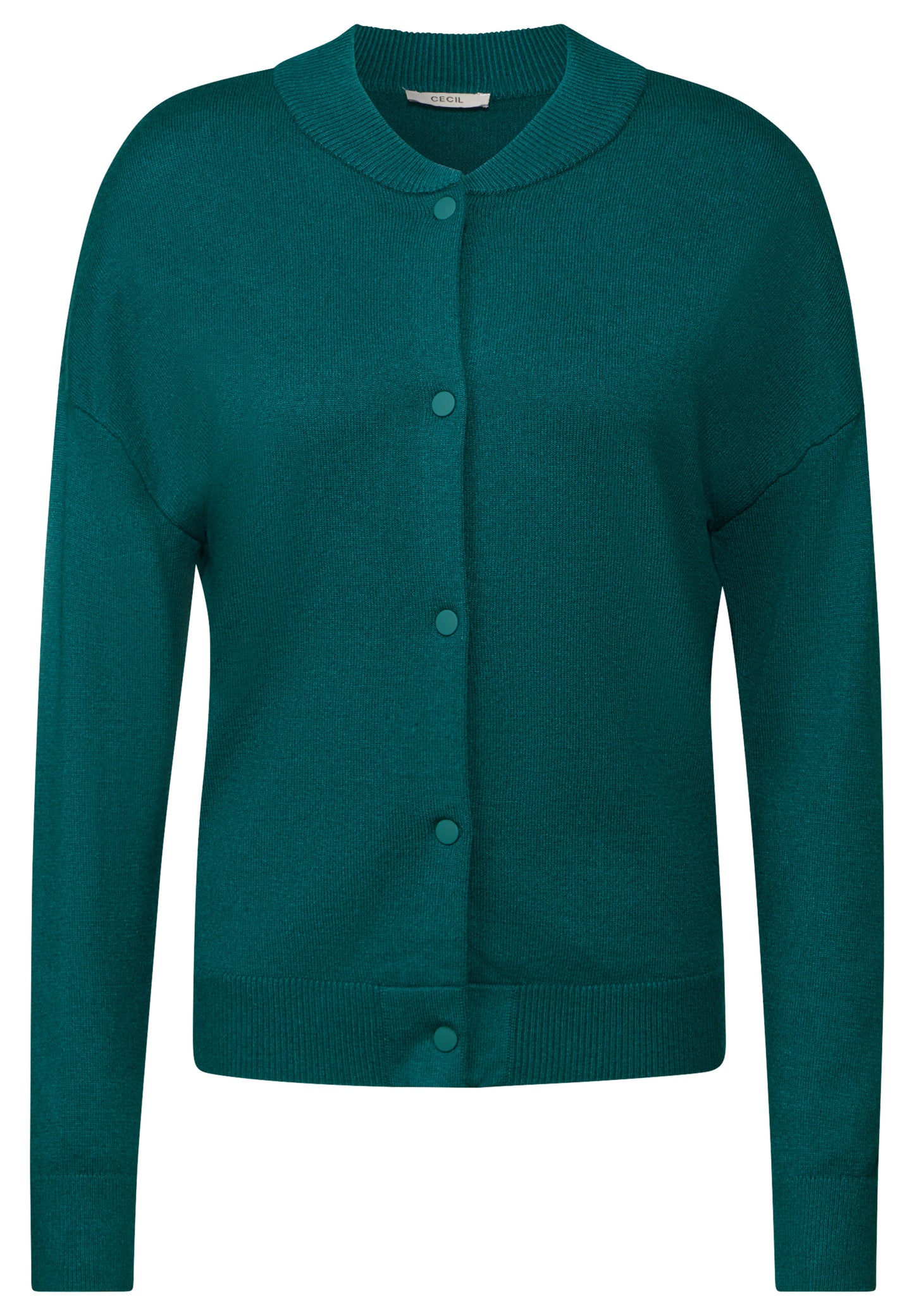 CECIL College Cardigan Strickjacke - Farbe: petrol grün