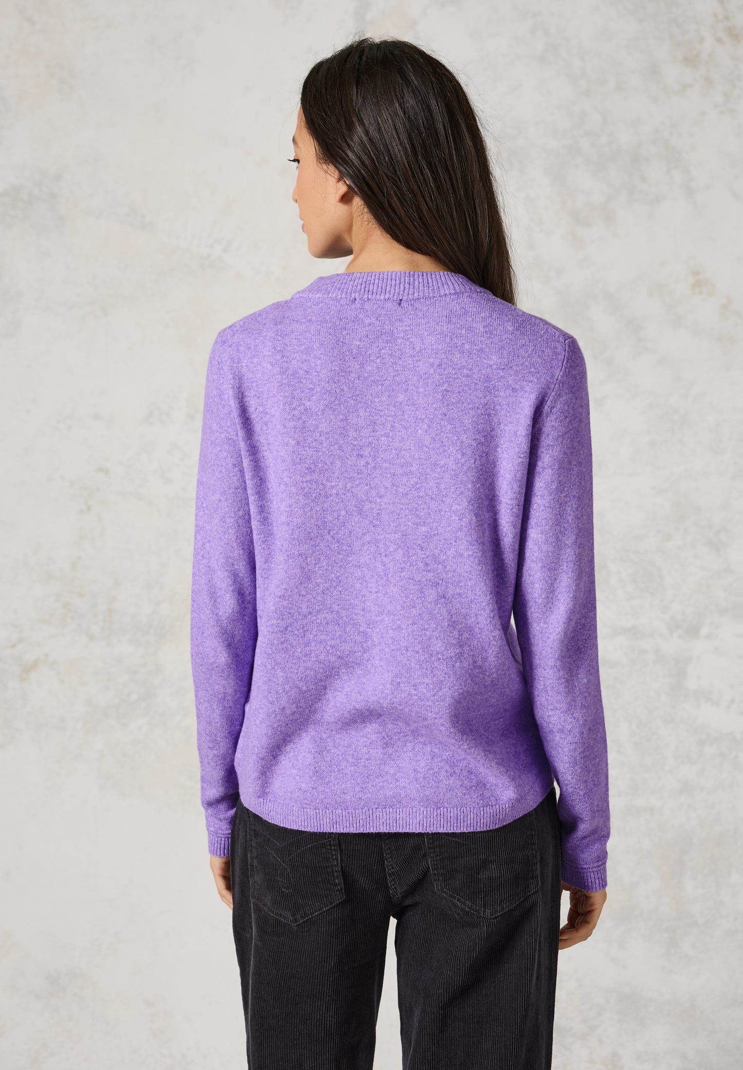 CECIL Feinstrickpullover – Farbe: wild lilac melange