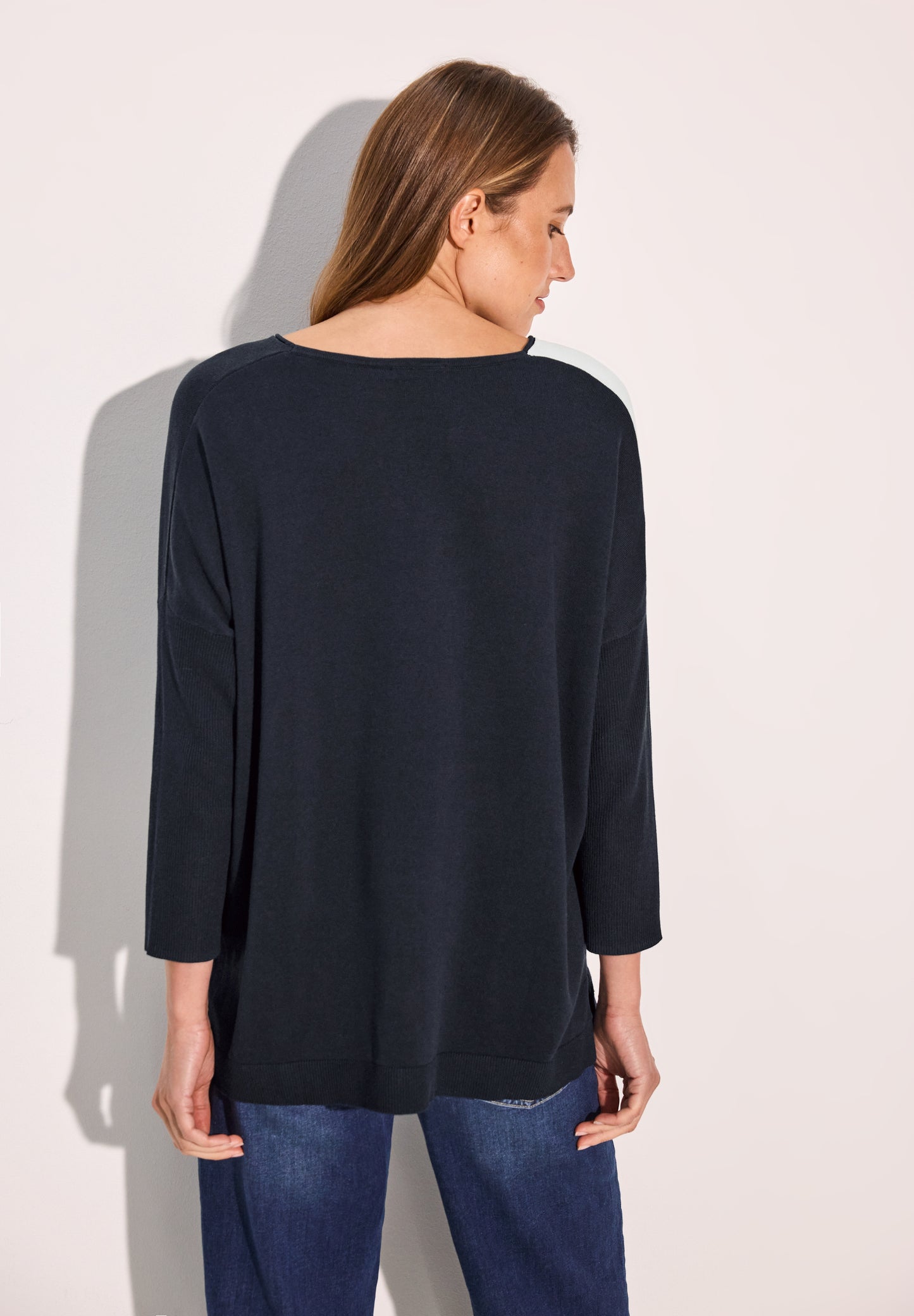 CECIL Oversize-Pullover - Farbe: universal blue