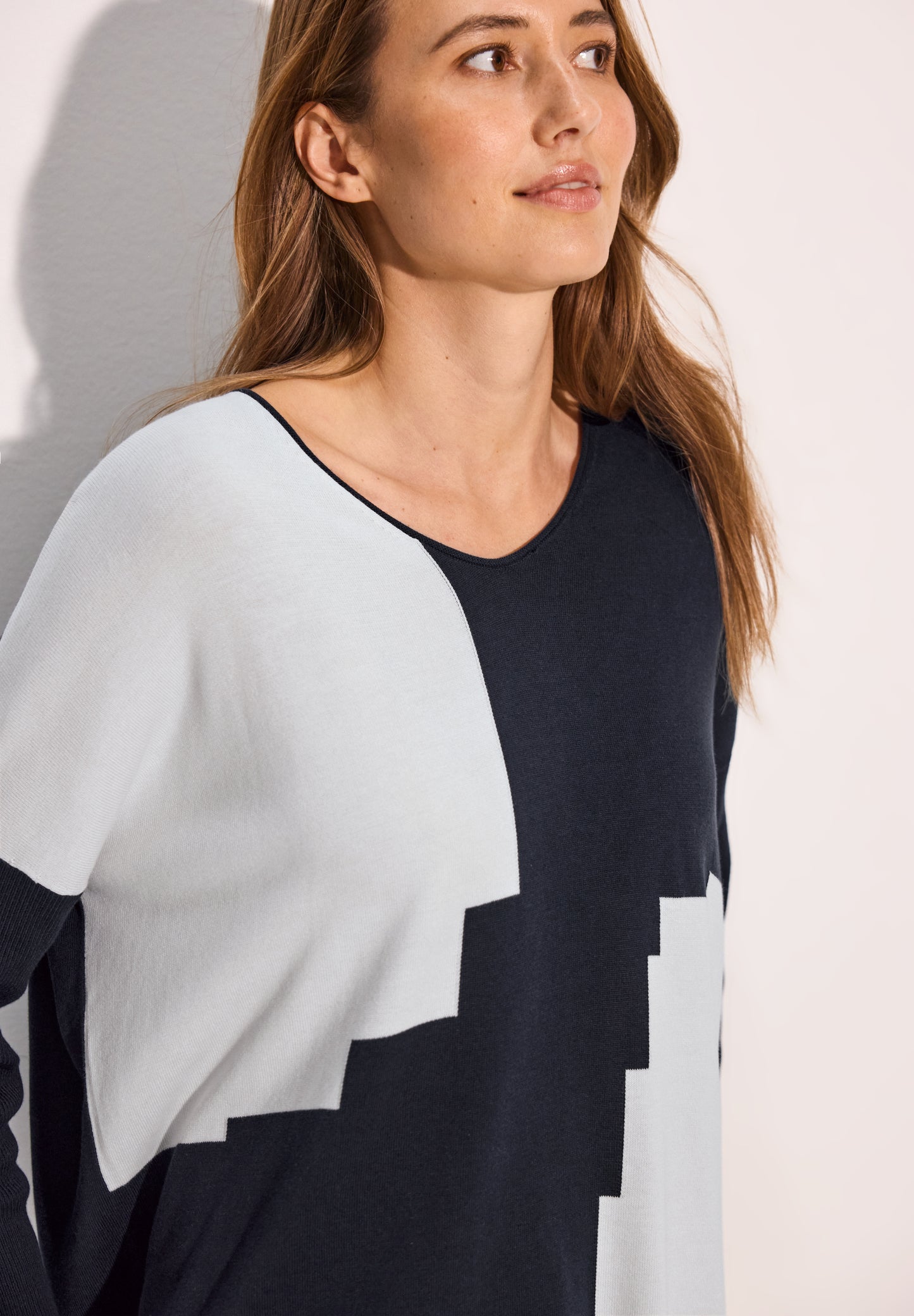 CECIL Oversize-Pullover - Farbe: universal blue