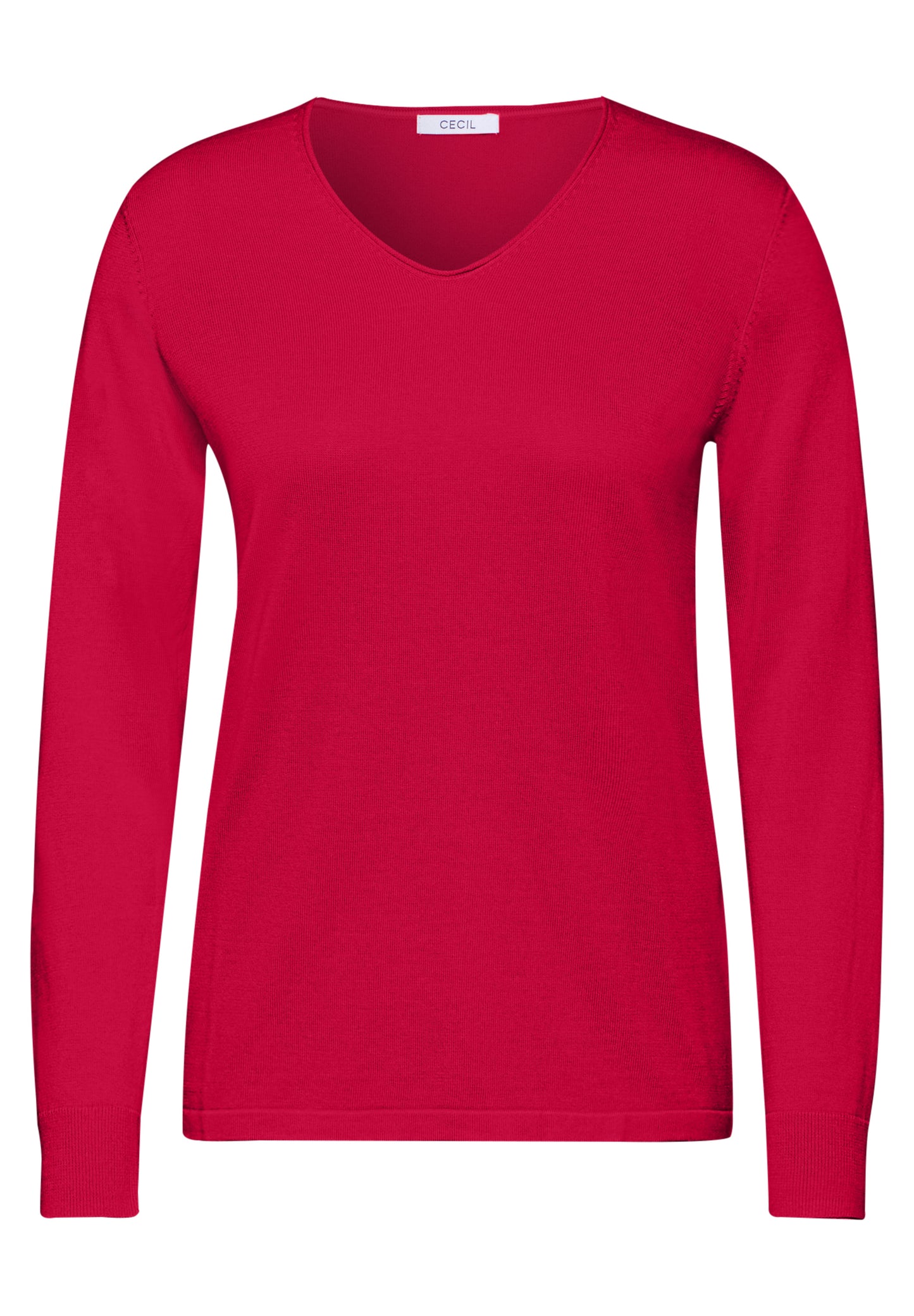 CECIL Feinstrickpullover - Farbe: granita red