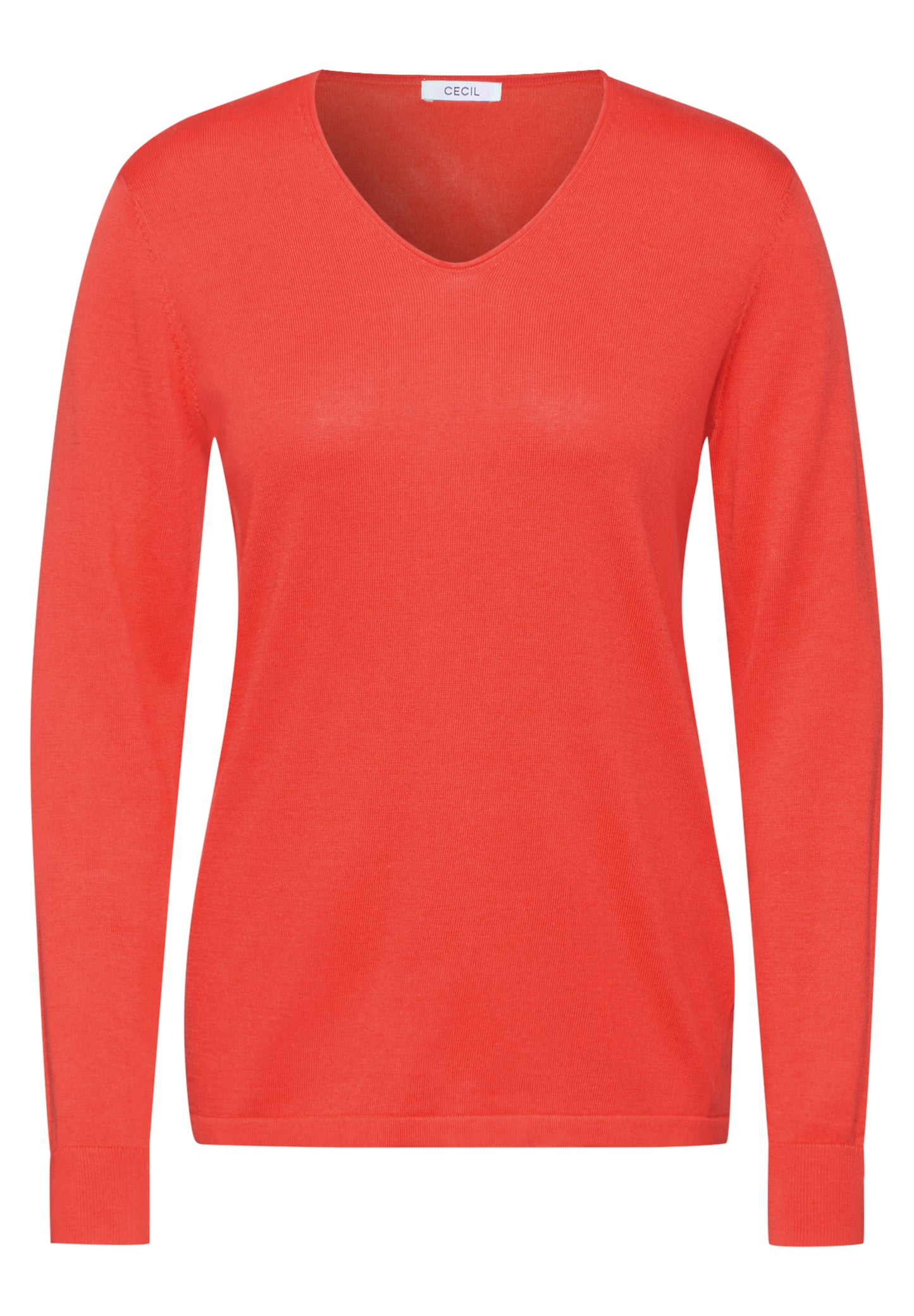 CECIL Feinstrickpullover - Farbe: juicy orange