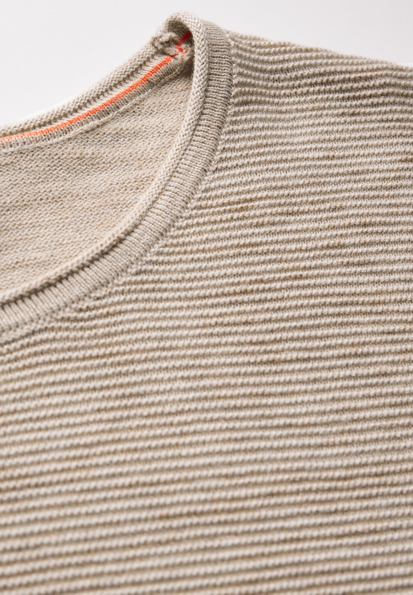 CECIL Pullover mit Struktur - Farbe: beige