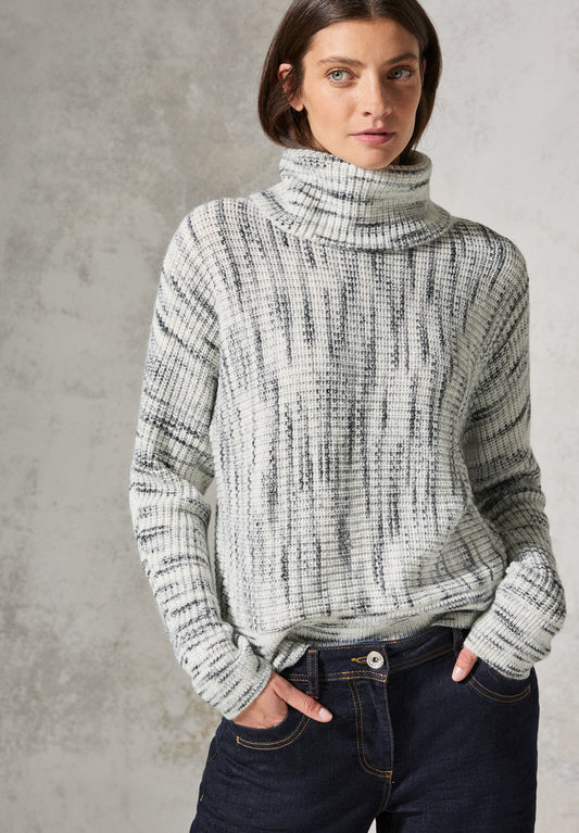 CECIL Dolman Pullover - Farbe: vanilla white