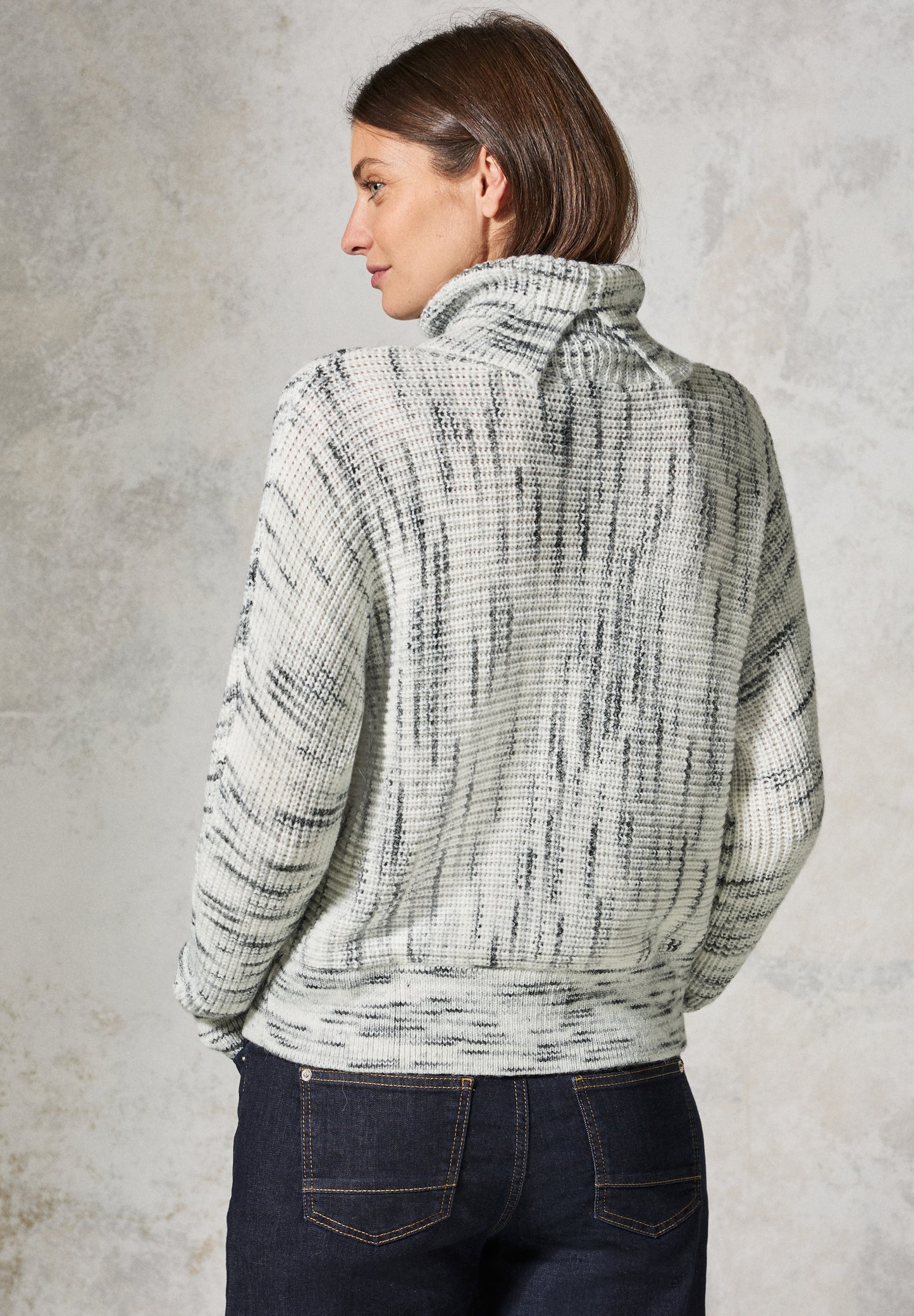 CECIL Dolman Pullover - Farbe: vanilla white