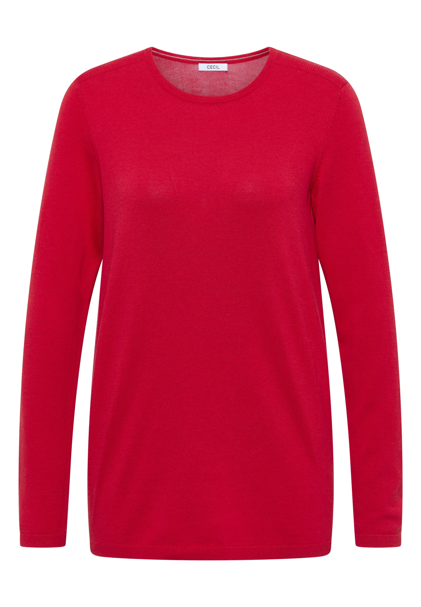 CECIL Basic Pullover - Farbe: fiery red